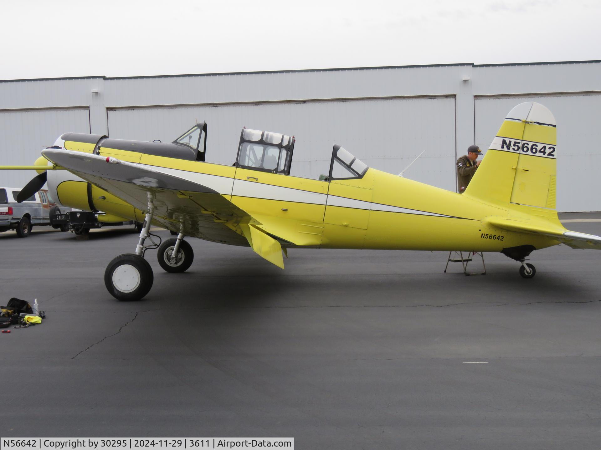 N56642, 1941 Consolidated Vultee BT-13A Valiant C/N 6097, Parked