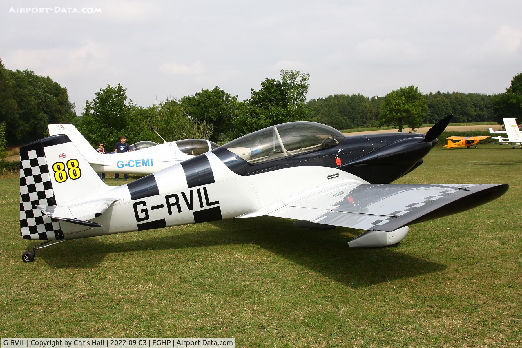 G-RVIL, 2017 Van's RV-4 C/N LAA 181-15020, LAA fly in, Popham