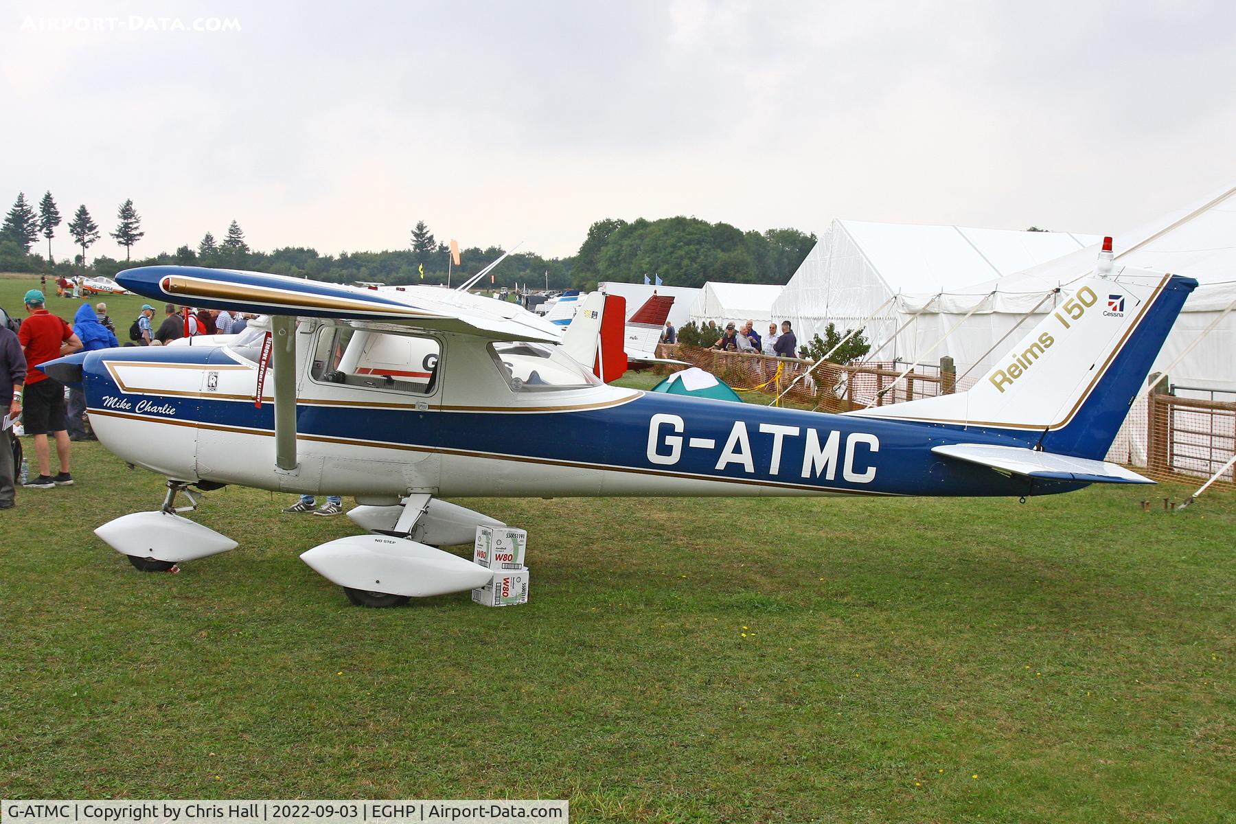 G-ATMC, 1966 Reims Cessna F150F C/N 0020, LAA fly in, Popham