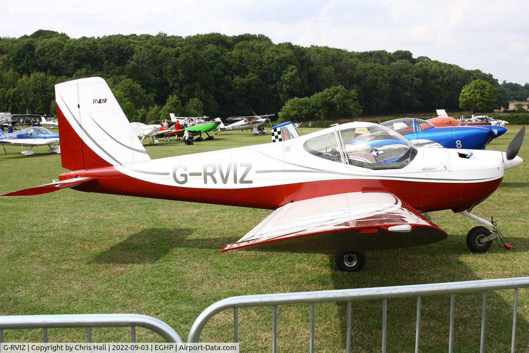 G-RVIZ, 2011 Vans RV-12 C/N LAA 363-15034, LAA fly in, Popham