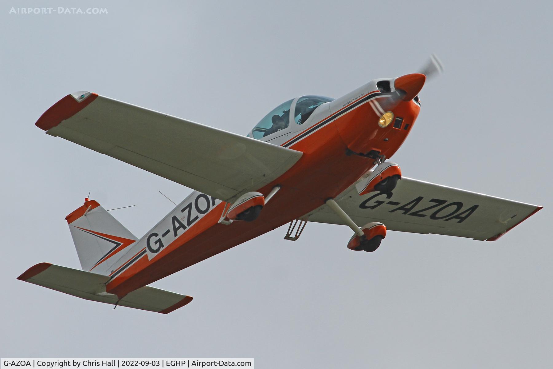 G-AZOA, 1972 Bolkow Bo-209 Monsun C/N 183, LAA fly in, Popham