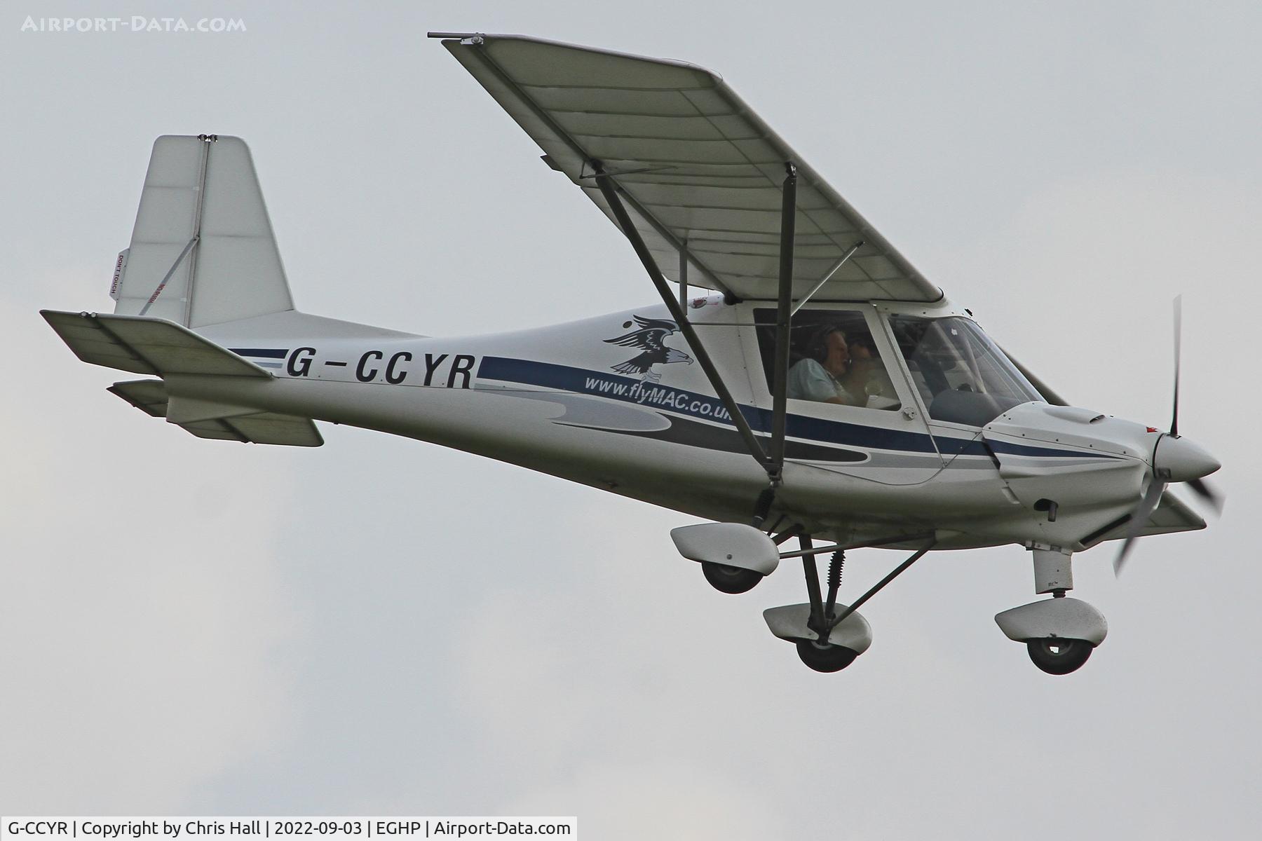 G-CCYR, 2004 Comco Ikarus C42 FB80 C/N 0408-6612, LAA fly in, Popham