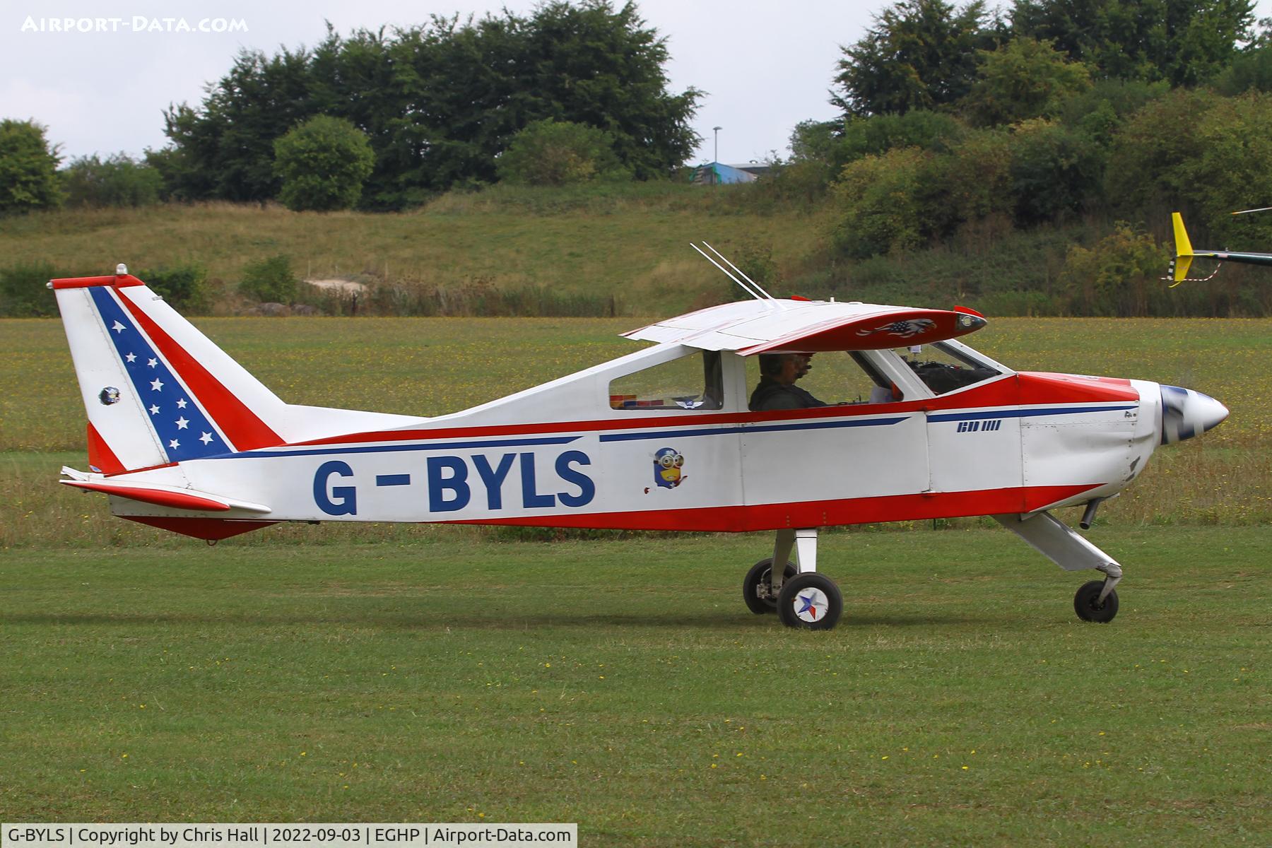 G-BYLS, 1992 Bede BD-4 C/N PFA 037-11288, LAA fly in, Popham