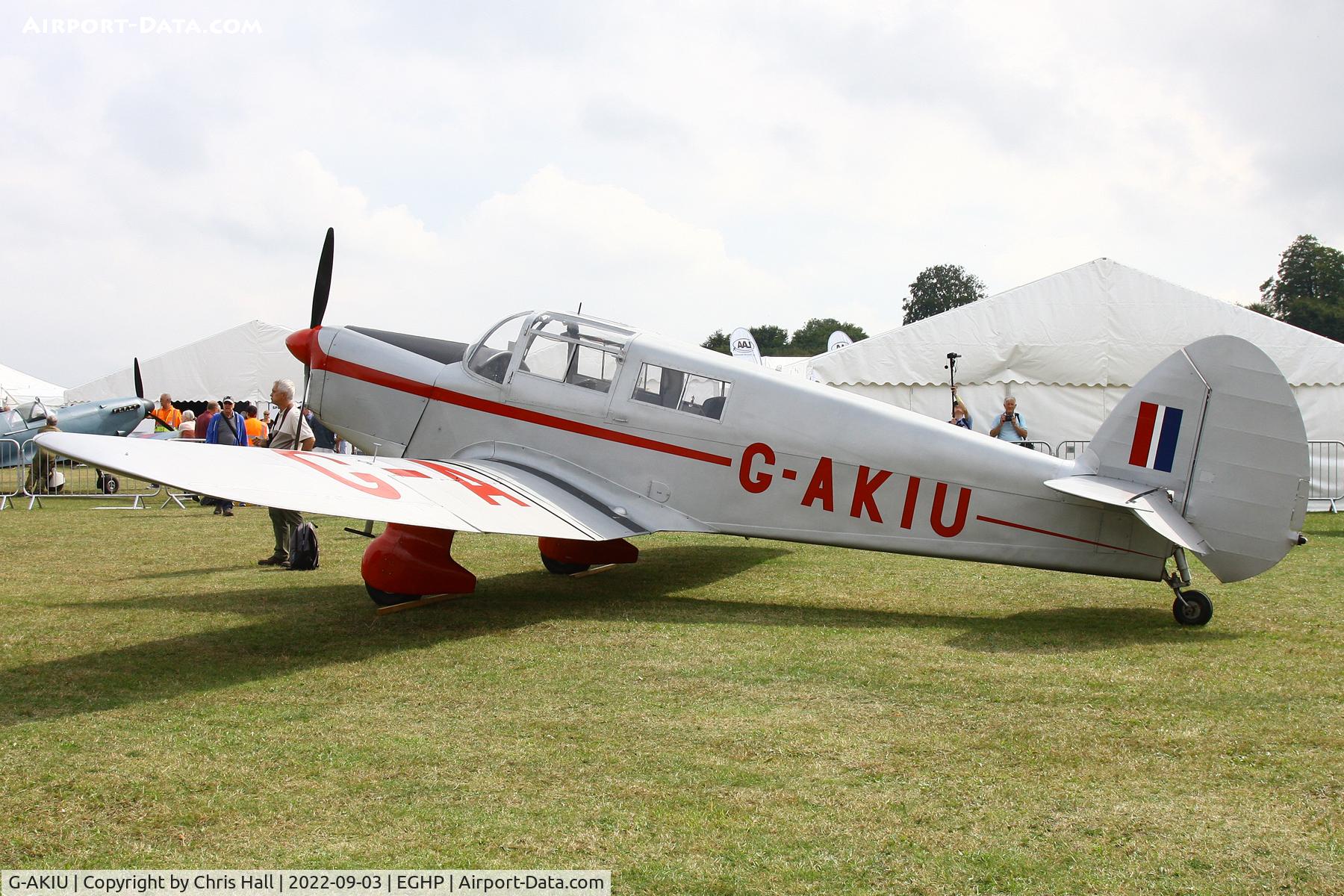 G-AKIU, 1948 Percival P-44 Proctor 5 C/N AE129, LAA fly in, Popham