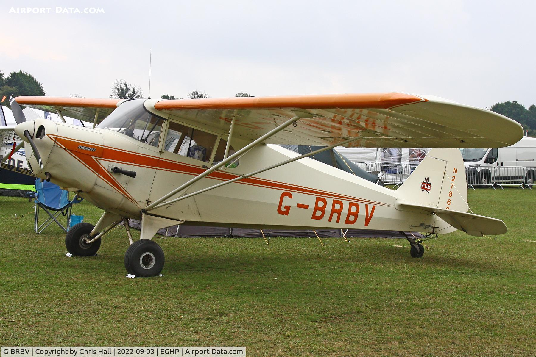G-BRBV, 1941 Piper J-4A Cub Coupe C/N 4-1080, LAA fly in, Popham