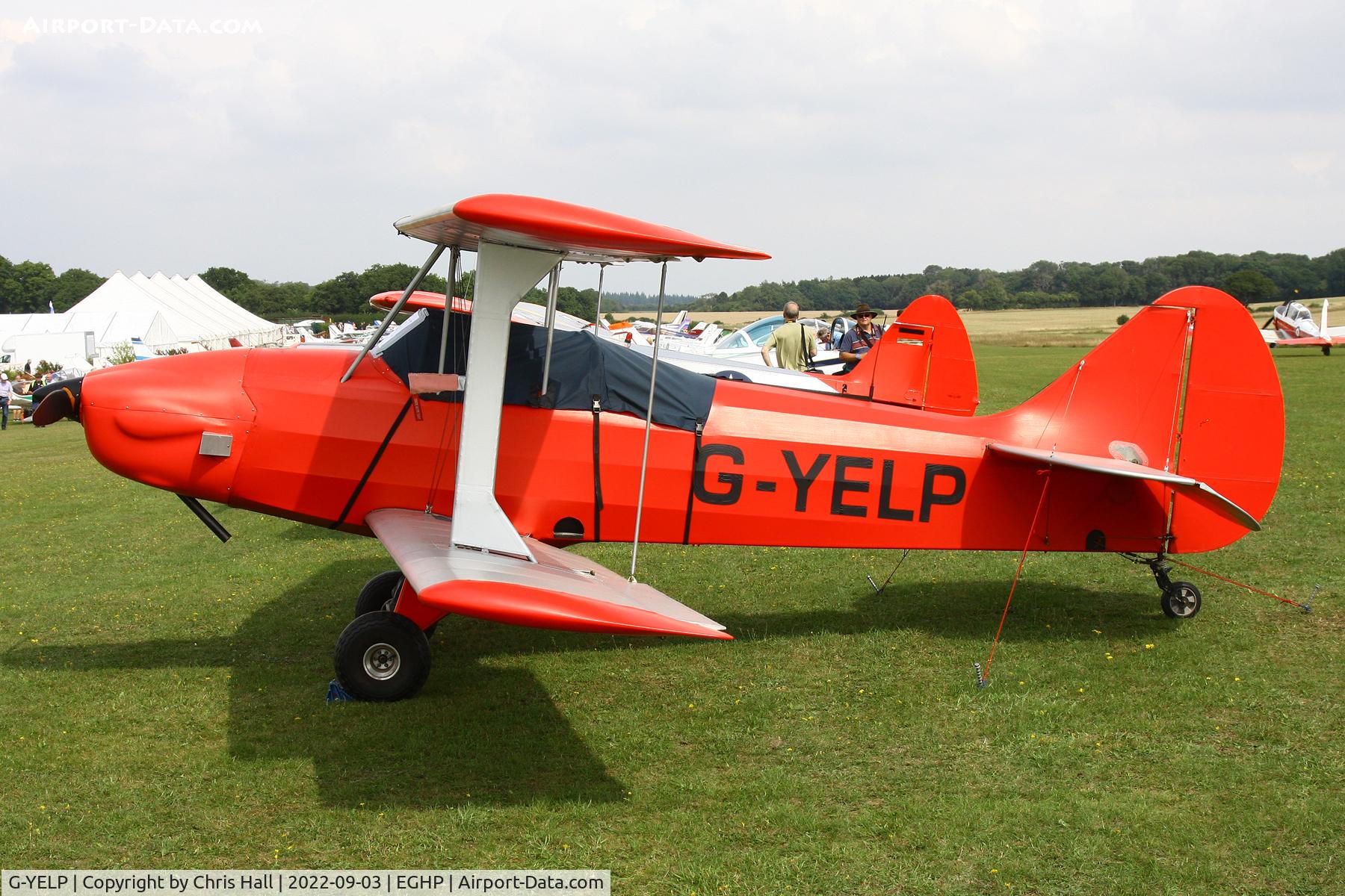 G-YELP, 2013 Light Aircraft Company Sherwood Ranger ST C/N LAA 237B-15135, LAA fly in, Popham