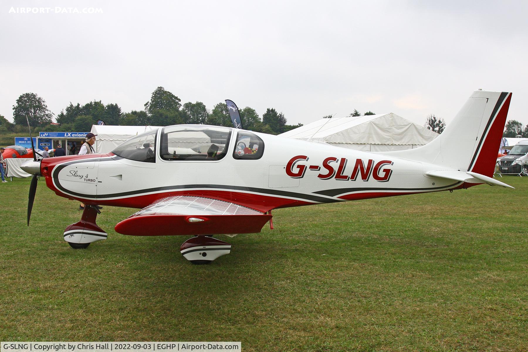 G-SLNG, 2017 The Airplane Factory Sling 4 C/N LAA 400-15477, LAA fly in, Popham