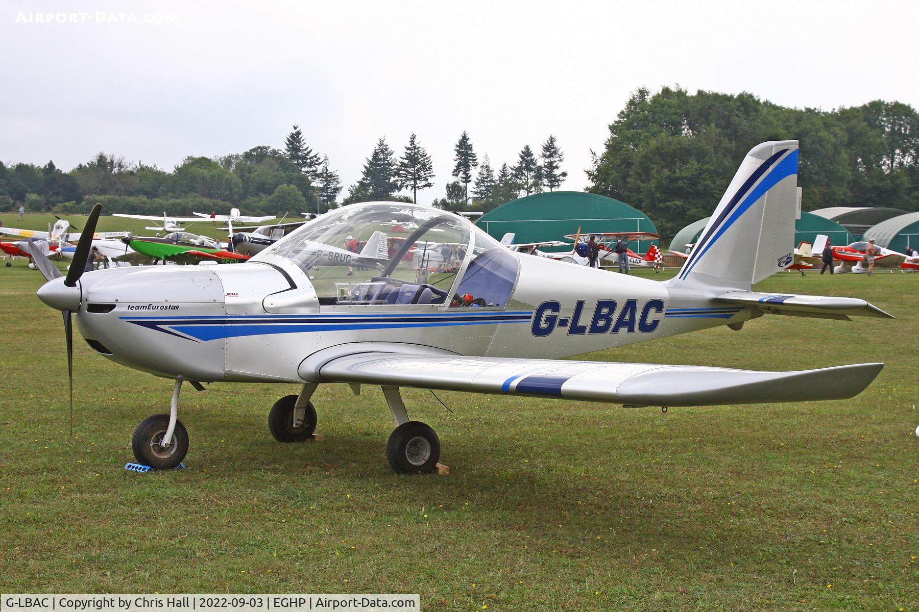 G-LBAC, 2011 Cosmik EV-97 TeamEurostar UK C/N 3934, LAA fly in, Popham