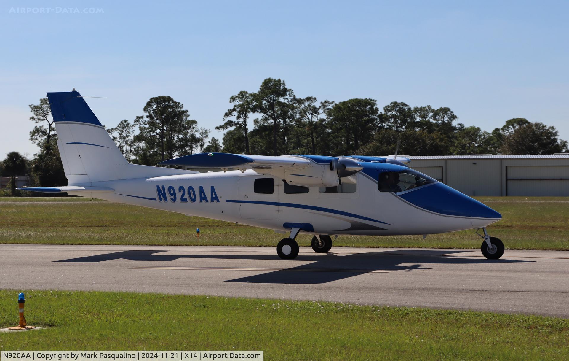 N920AA, 1978 Partenavia P-68B C/N 198, Partenavia P-68B