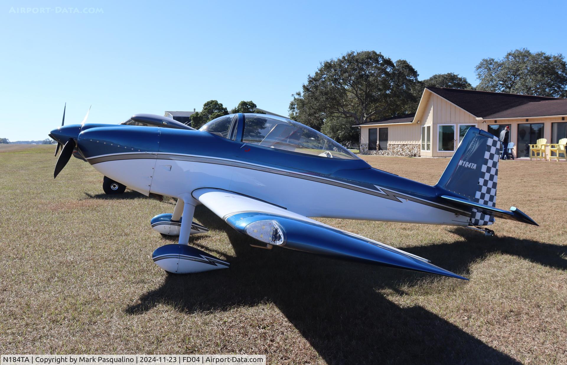 N184TA, Vans RV-8 C/N 82714, Vans RV-8