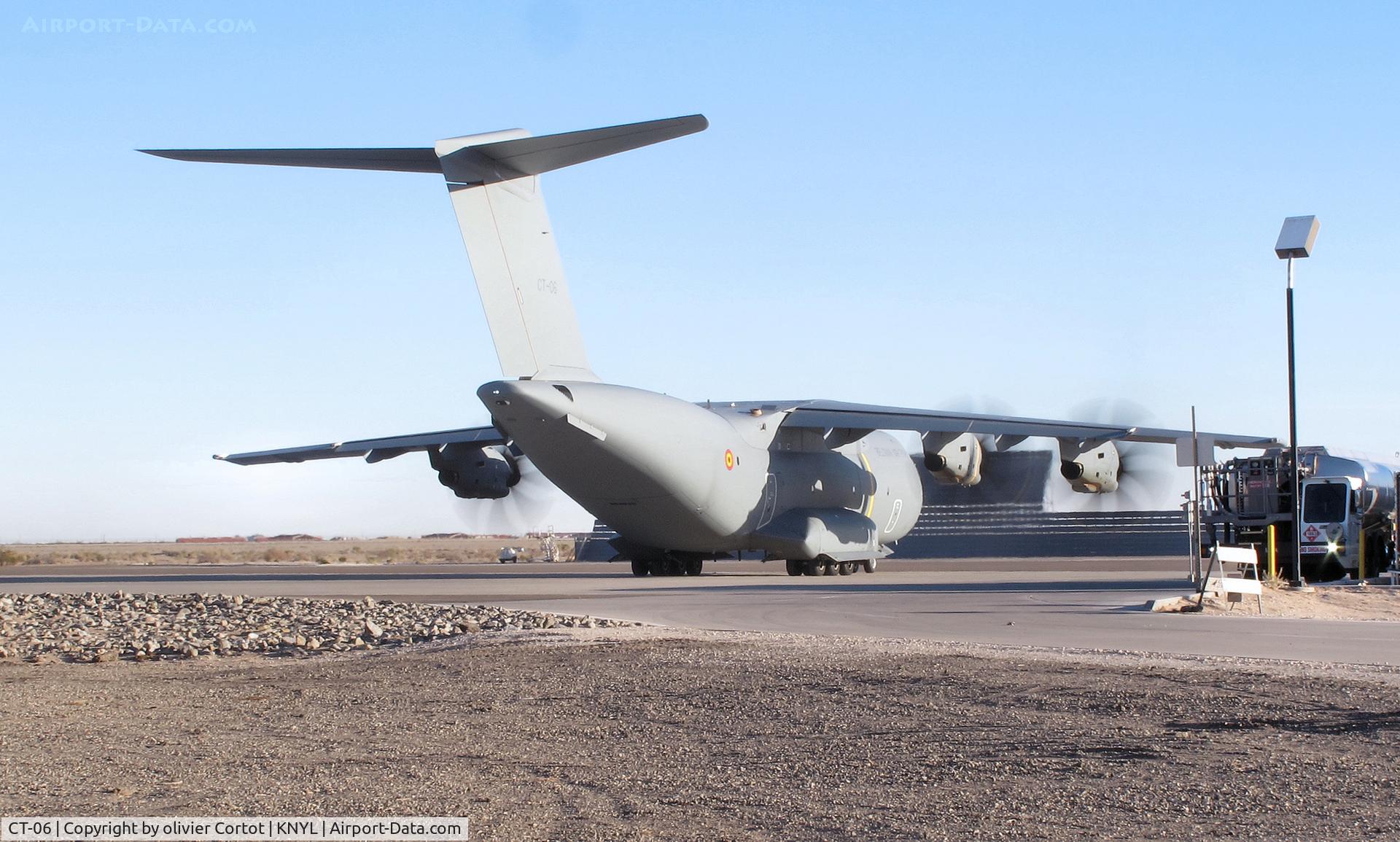 CT-06, 2021 Airbus A400M-180 Atlas C/N 117, Yuma airport in 2022