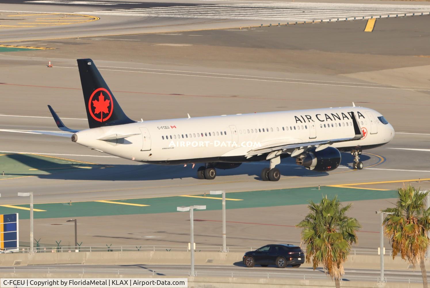 C-FCEU, 2013 Airbus A321-211 C/N 5808, ACA A321 zx lax-yvr