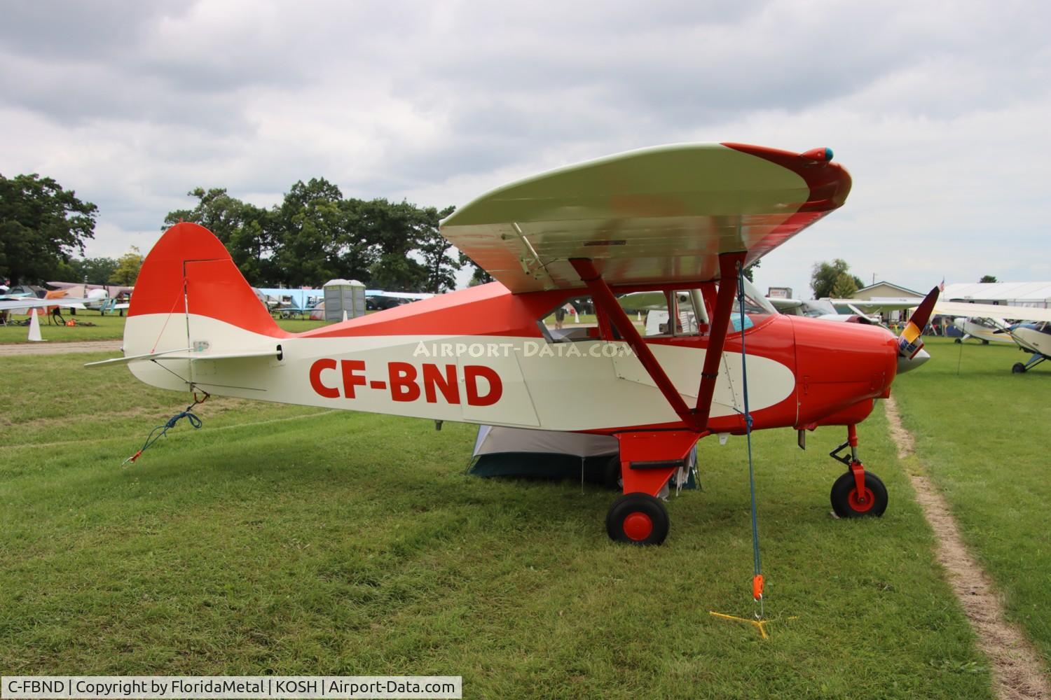C-FBND, 1960 Piper PA-22-160 Tri Pacer C/N 22-7612, PA-22 zx 