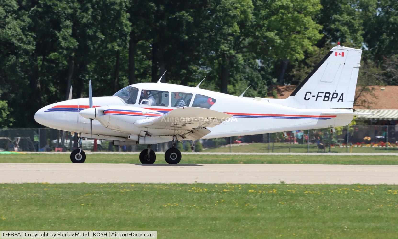 C-FBPA, 1969 Piper PA-23-250 Aztec C/N 27-4434, PA-23 Aztec zx