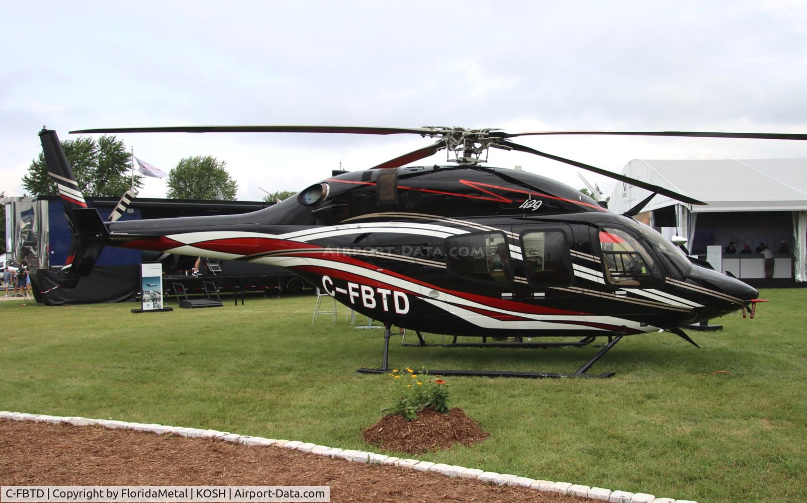 C-FBTD, 2013 Bell 429 GlobalRanger C/N 57180, Bell 429 zx 