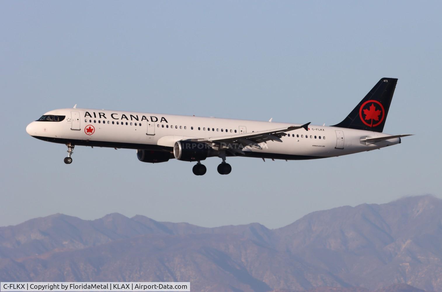 C-FLKX, 2000 Airbus A321-211 C/N 1299, ACA A321 zx cyyz-lax