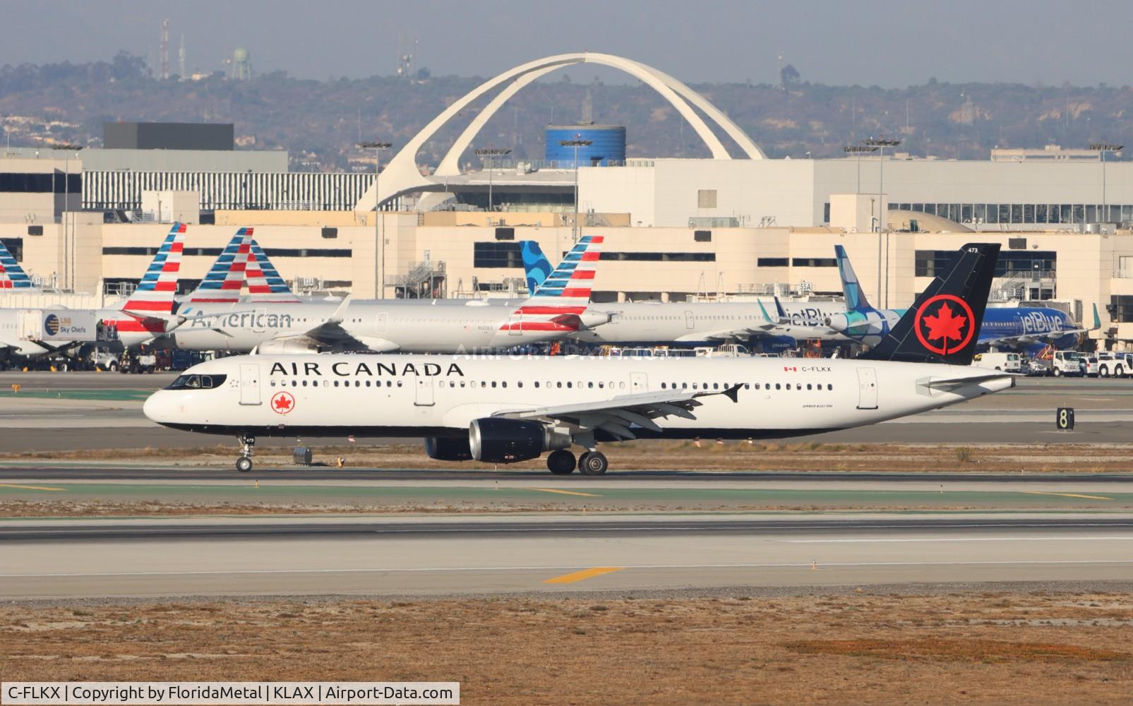 C-FLKX, 2000 Airbus A321-211 C/N 1299, ACA A321 zx cyyz-lax