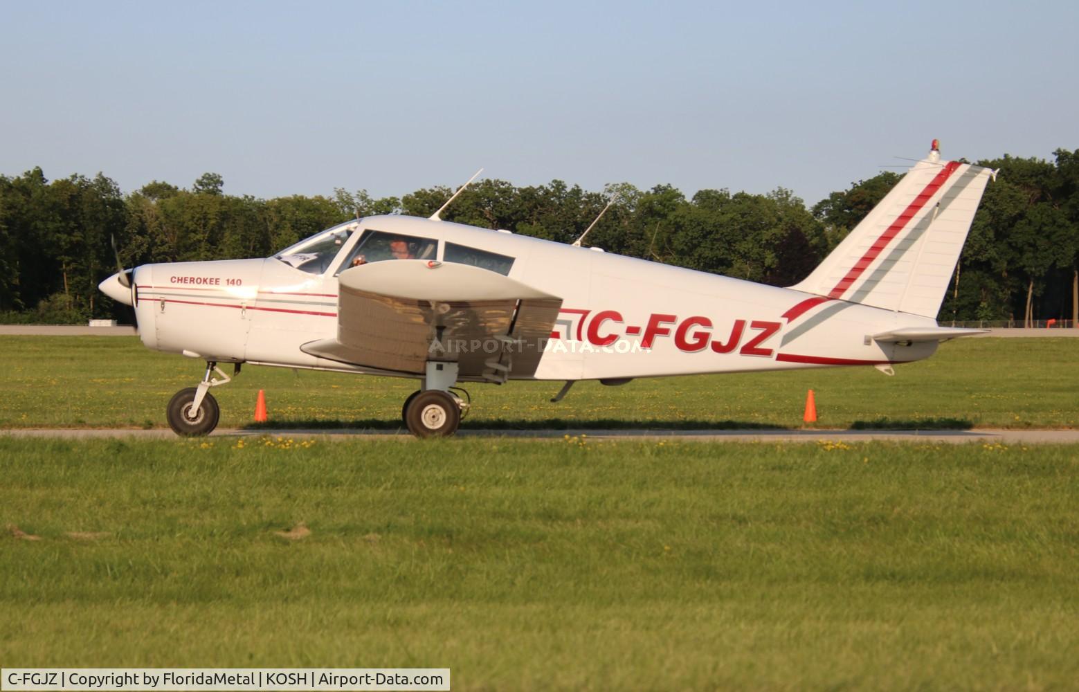 C-FGJZ, 1969 Piper PA-28-140 C/N 28-25281, PA-28-140 zx 