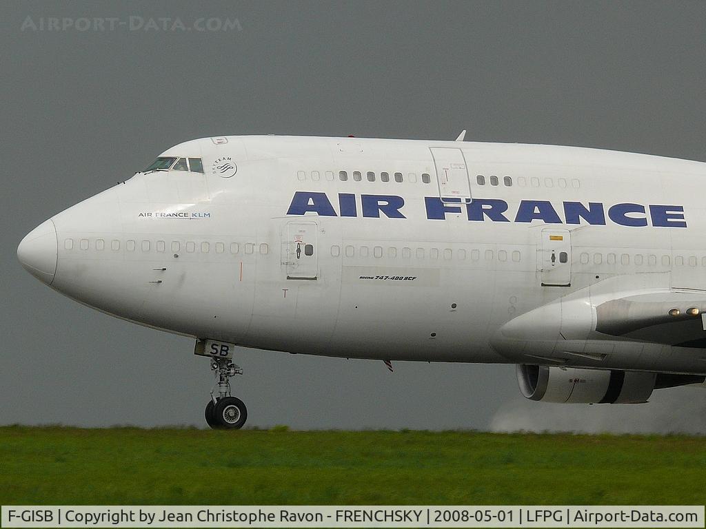 F-GISB, 1991 Boeing 747-428M(BCF) C/N 25302, Air France Cargo