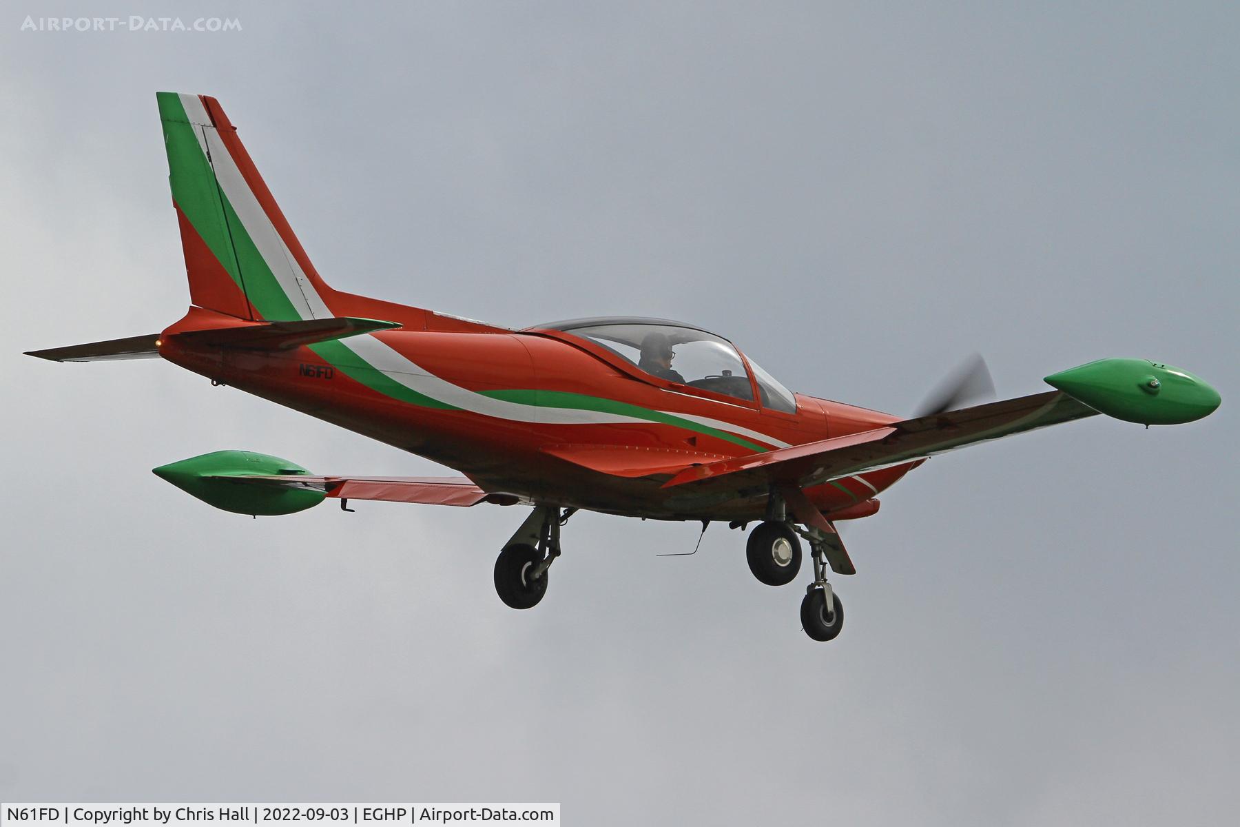 N61FD, 1983 SIAI-Marchetti F-260C C/N 719, LAA fly in, Popham
