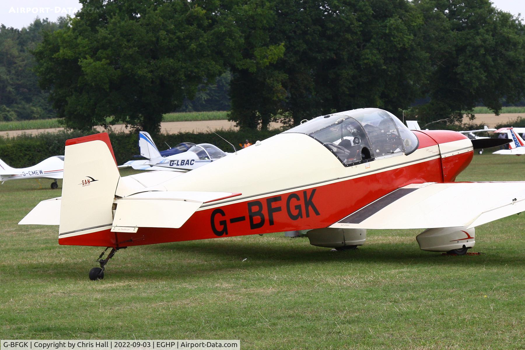 G-BFGK, 1957 SAN Jodel D-117 Grand Tourisme C/N 644, LAA fly in, Popham