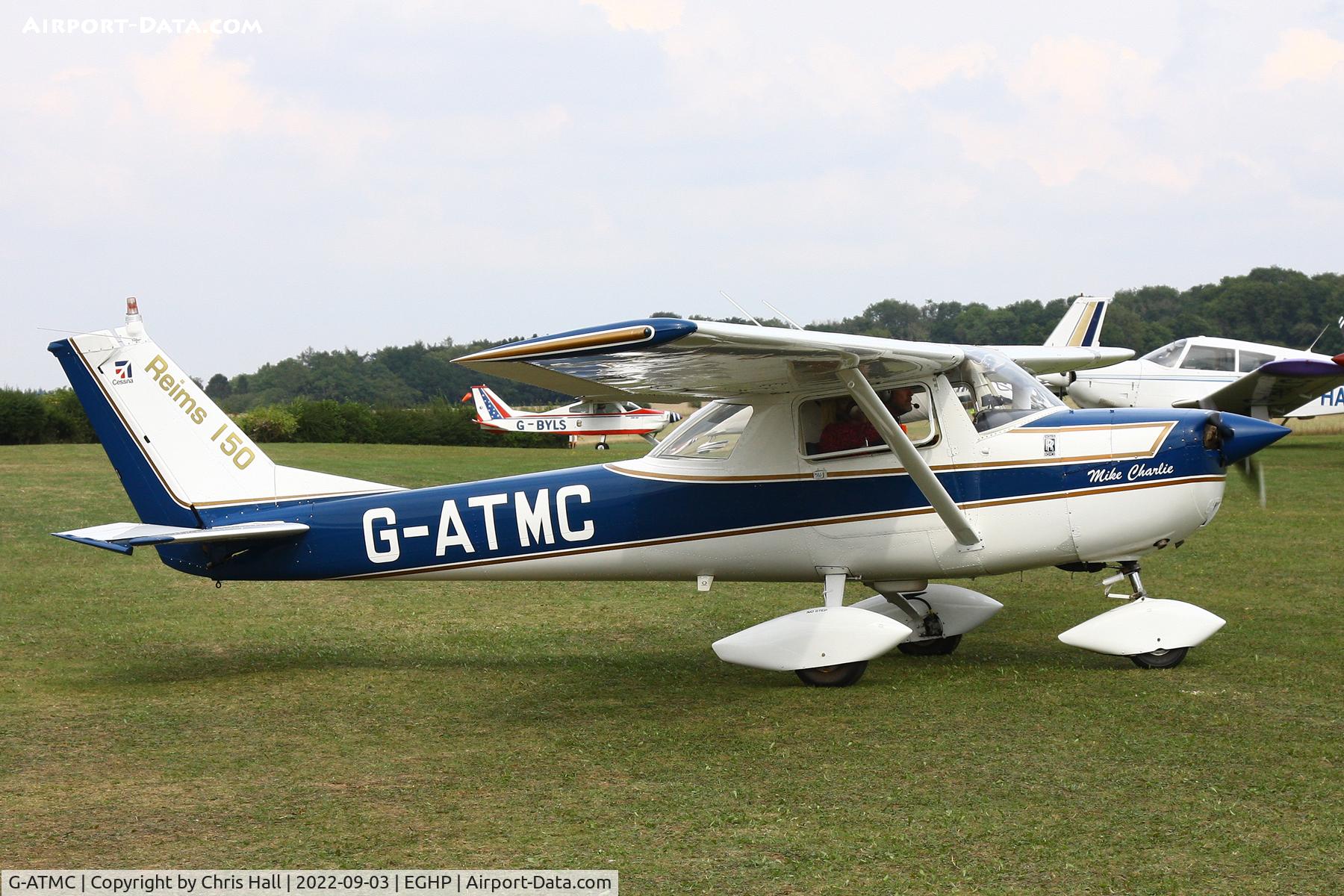 G-ATMC, 1966 Reims Cessna F150F C/N 0020, LAA fly in, Popham