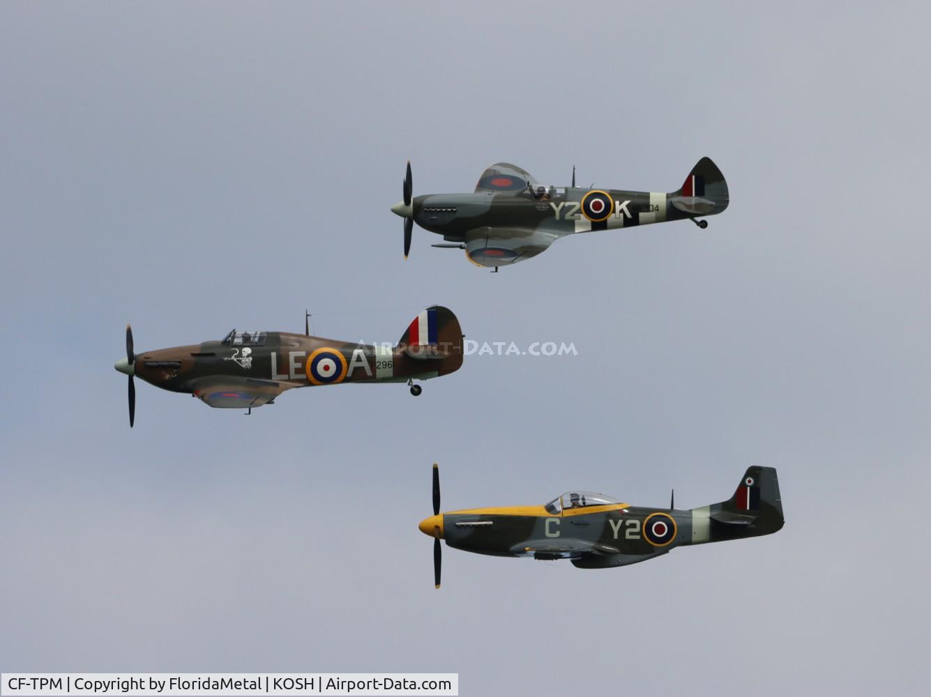 CF-TPM, 1943 Hawker Hurricane IV C/N KZ321, OSH 24 zx 
