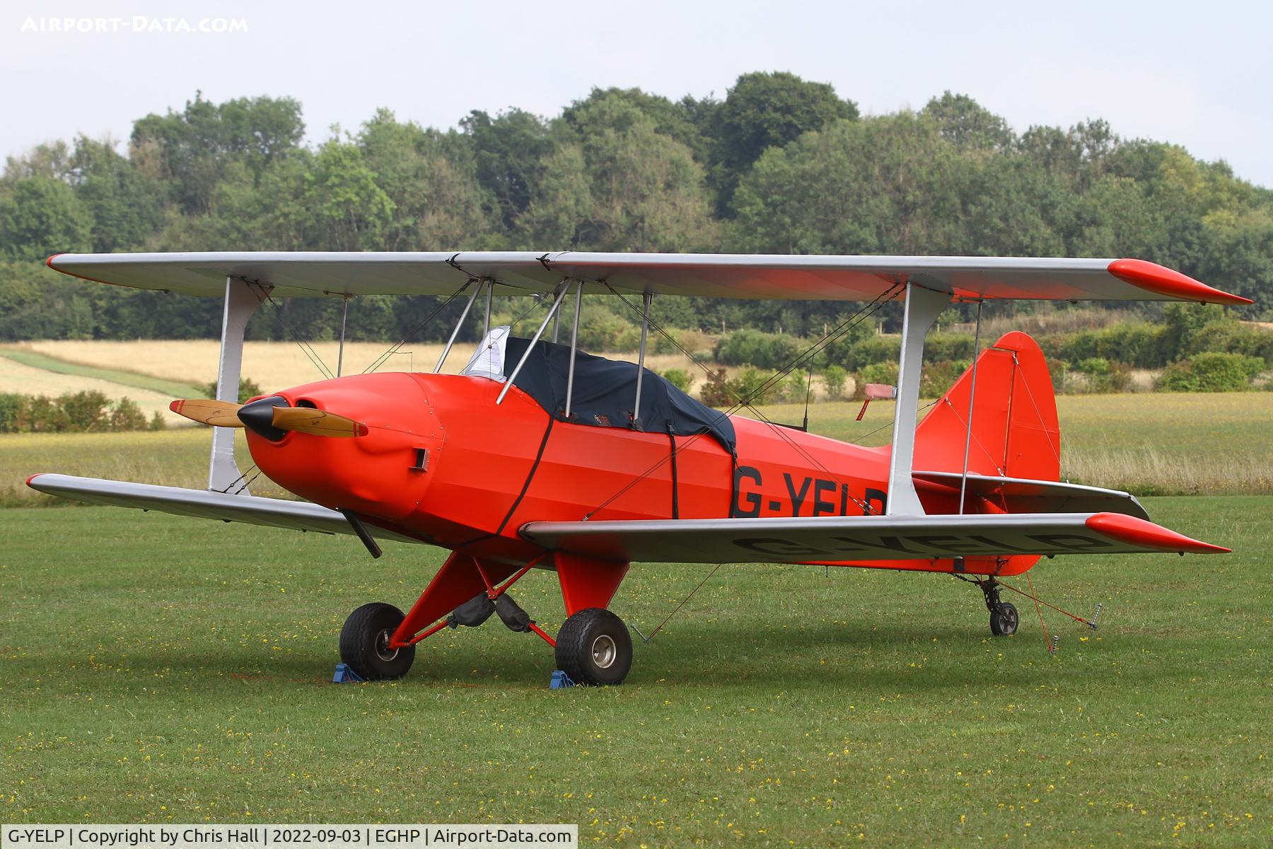 G-YELP, 2013 Light Aircraft Company Sherwood Ranger ST C/N LAA 237B-15135, LAA fly in, Popham