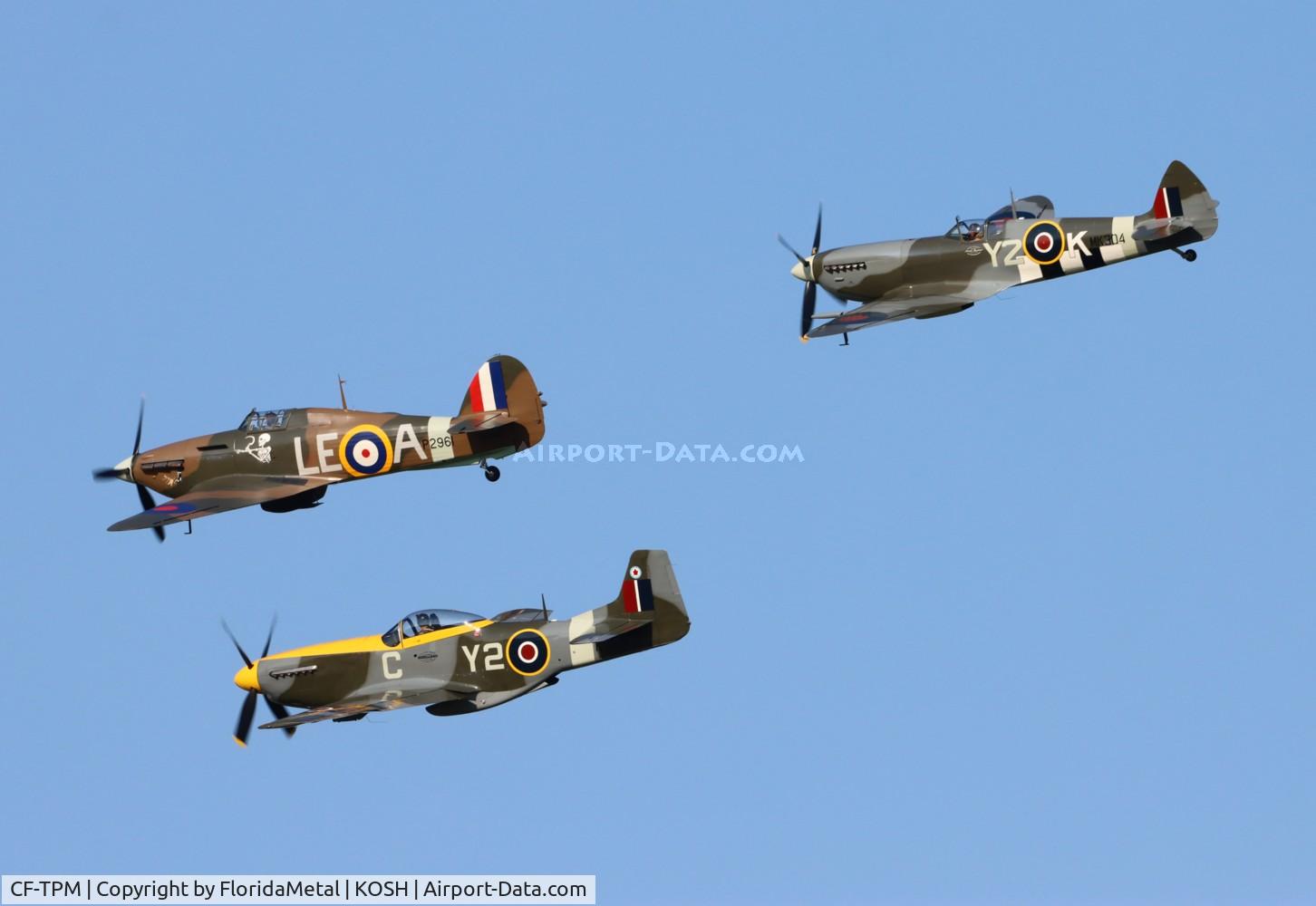 CF-TPM, 1943 Hawker Hurricane IV C/N KZ321, OSH 24 zx 