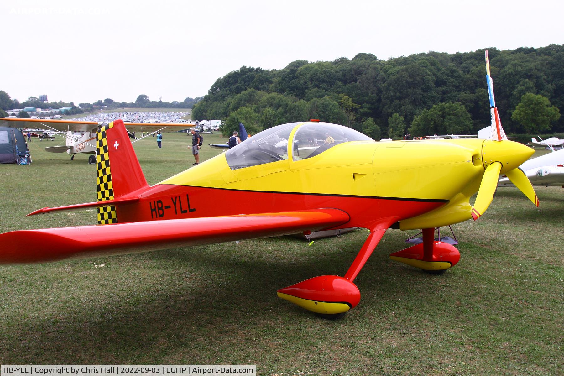 HB-YLL, 2005 Vans RV-6 C/N 25685, LAA fly in, Popham
