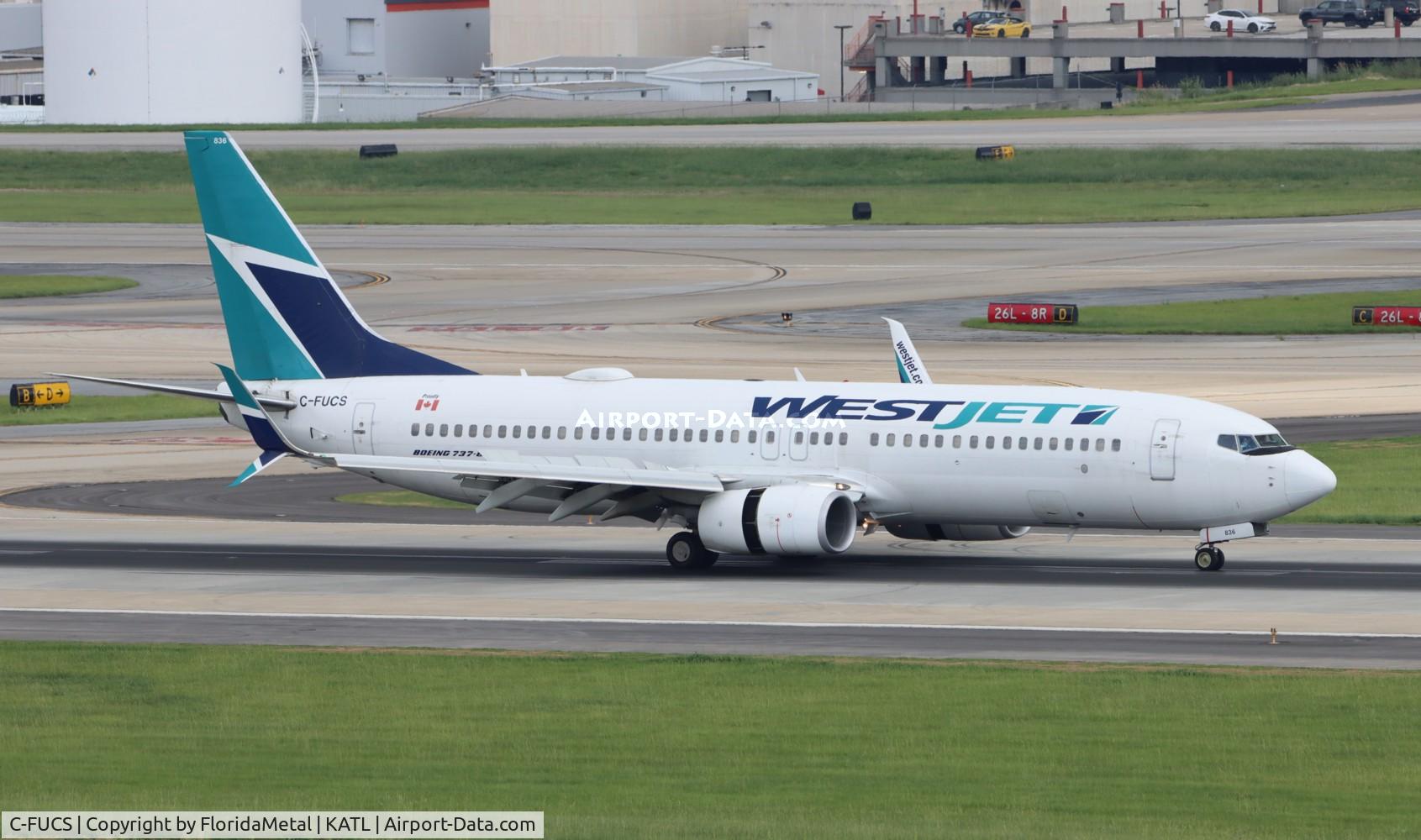 C-FUCS, 2014 Boeing 737-8CT C/N 60129, WJA 738 zx cyvr-atl