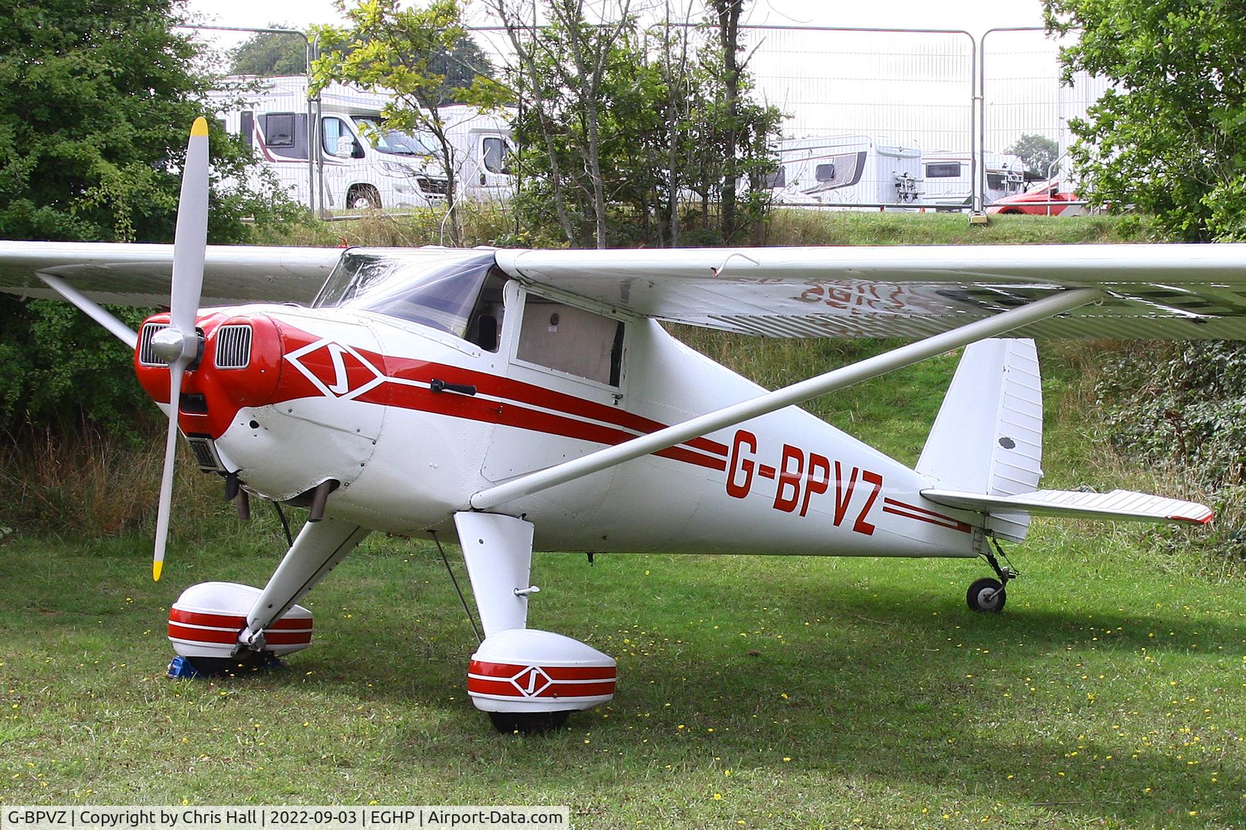 G-BPVZ, 1946 Luscombe 8E Silvaire C/N 5565, LAA fly in, Popham