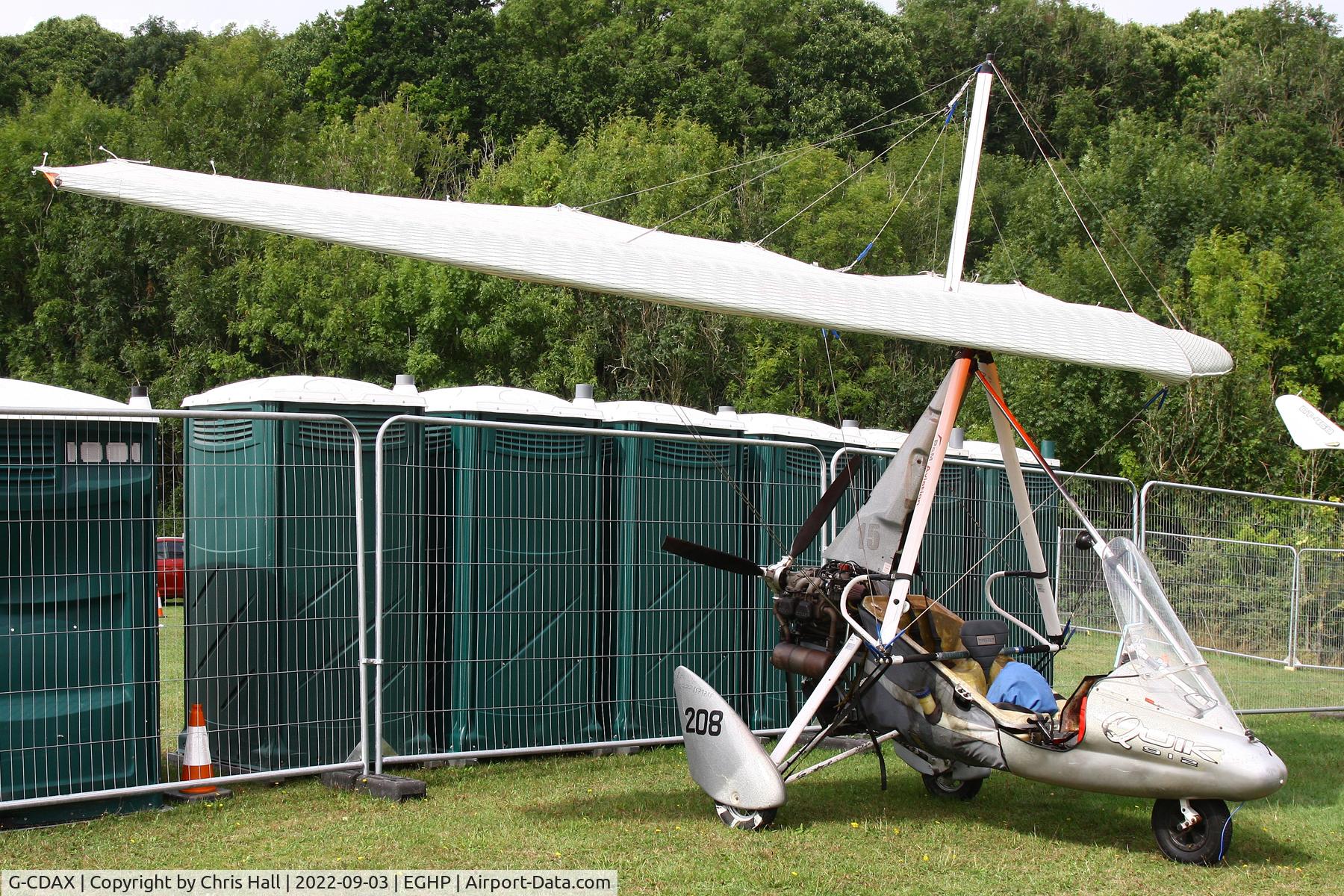 G-CDAX, 2004 Mainair Pegasus Quik C/N 8068, LAA fly in, Popham