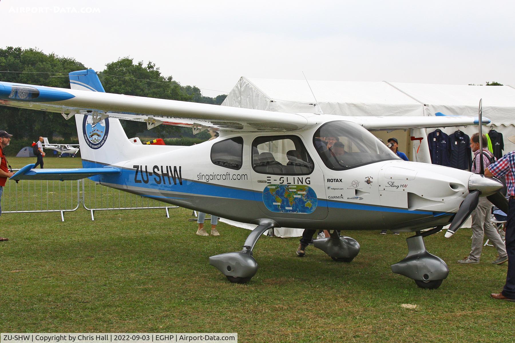 ZU-SHW, 2020 The Airplane Factory Sling TSi High Wing C/N 002, LAA fly in, Popham