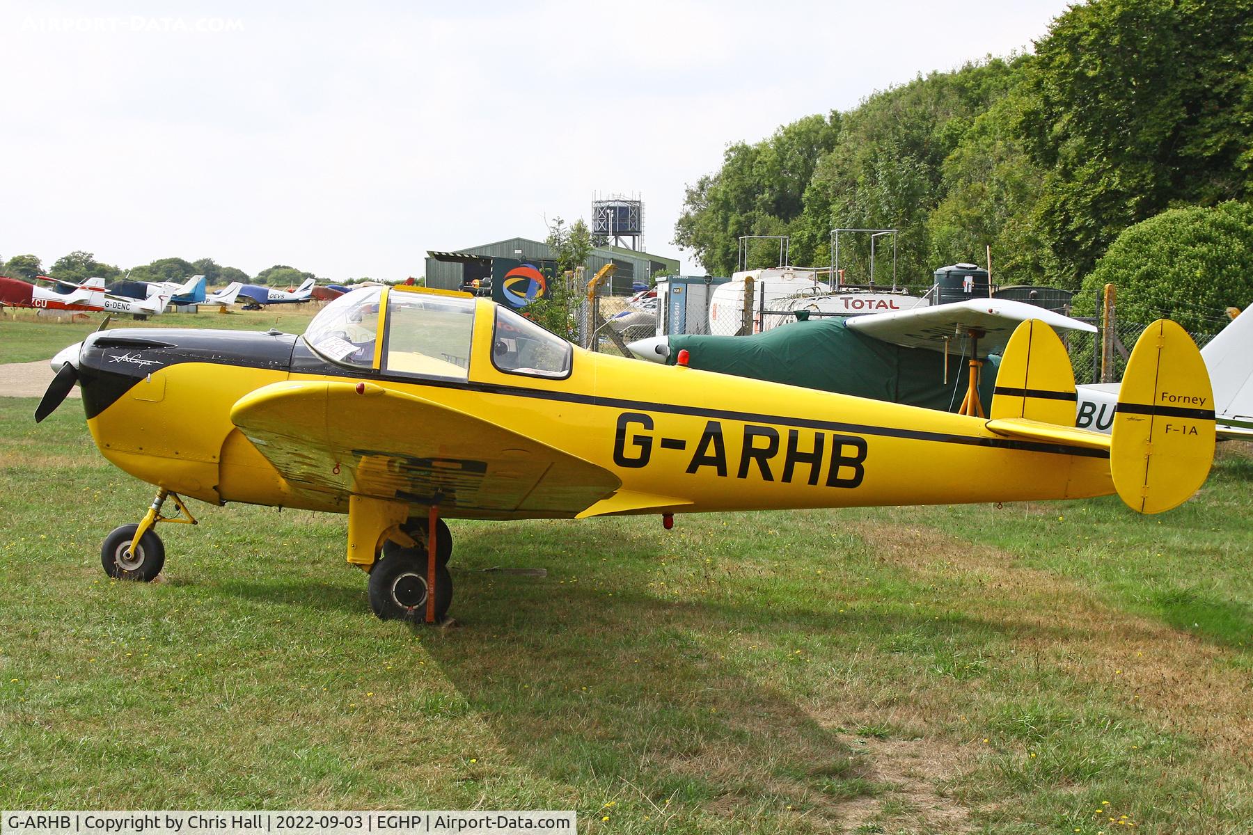 G-ARHB, 1960 Forney F-1A Aircoupe C/N 5733, LAA fly in, Popham