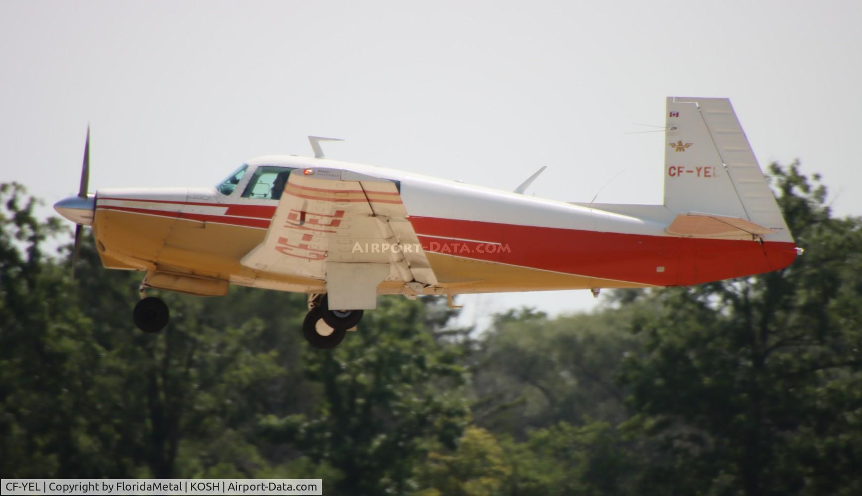 CF-YEL, 1969 Mooney M-20G Statesman C/N 690018, Mooney M20G zx 