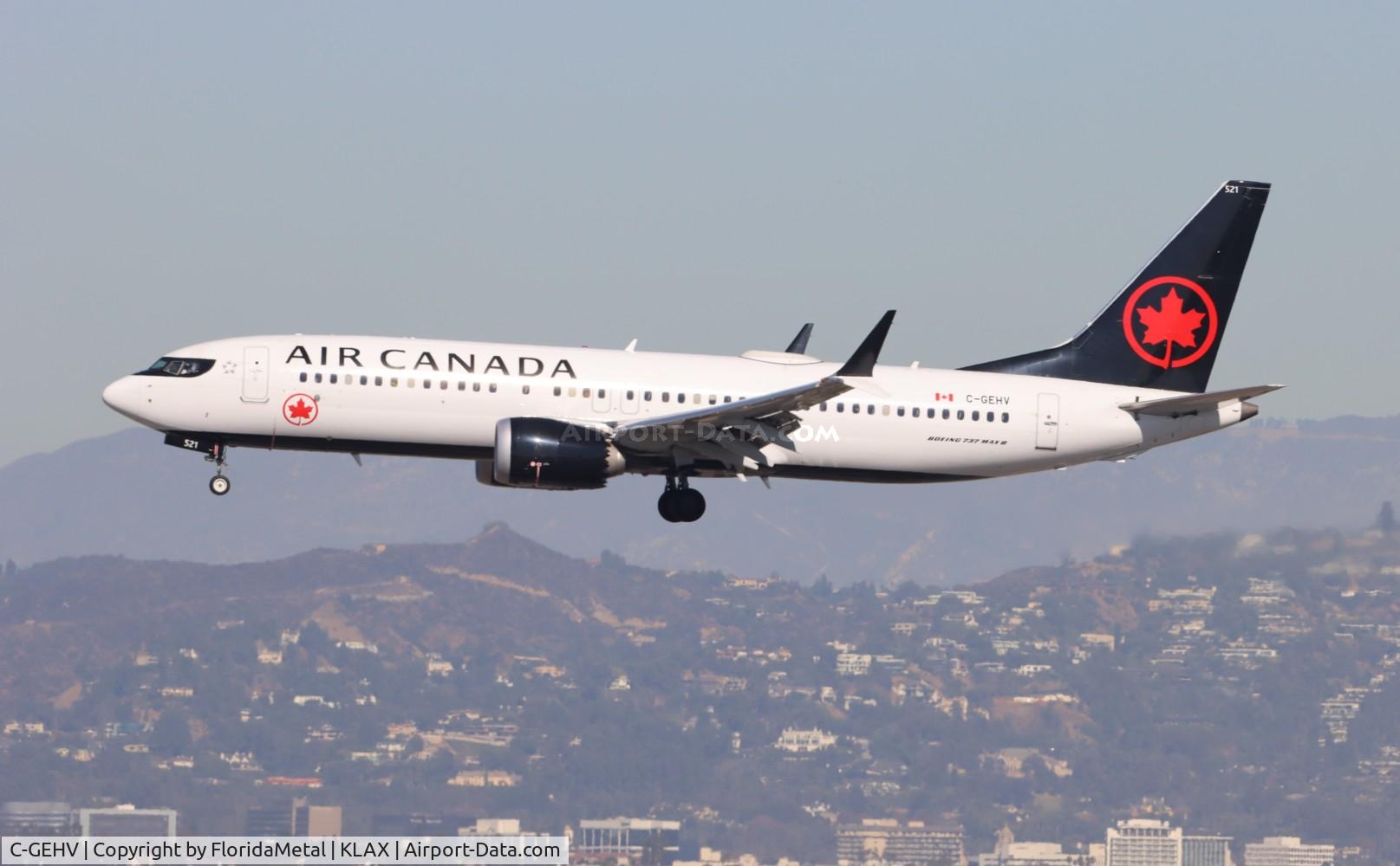 C-GEHV, 2019 Boeing 737-8 MAX C/N 61227, ACA 737-8 zx cyvr-lax