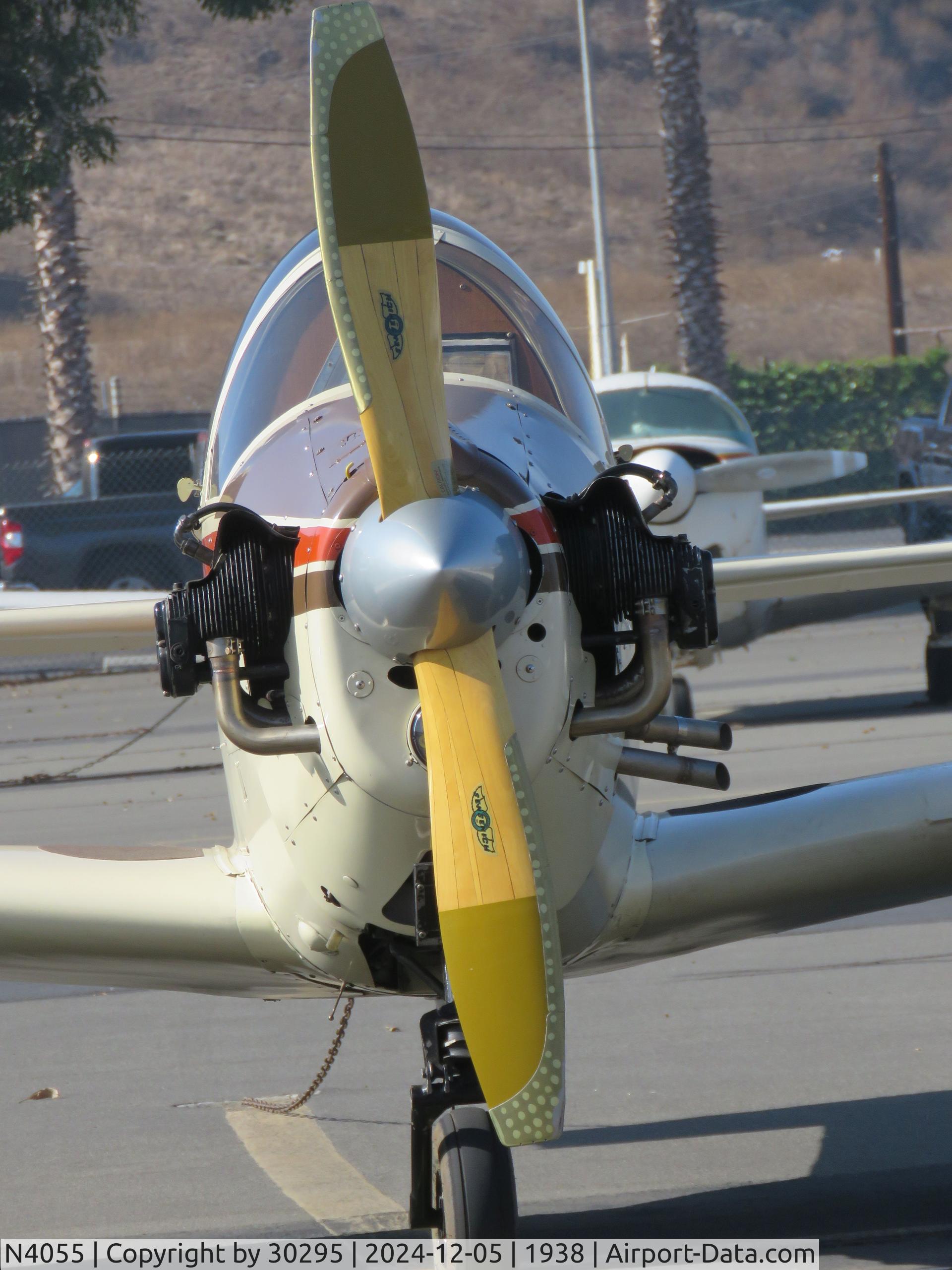 N4055, 1951 Mooney M-18LA C/N 113, Parked