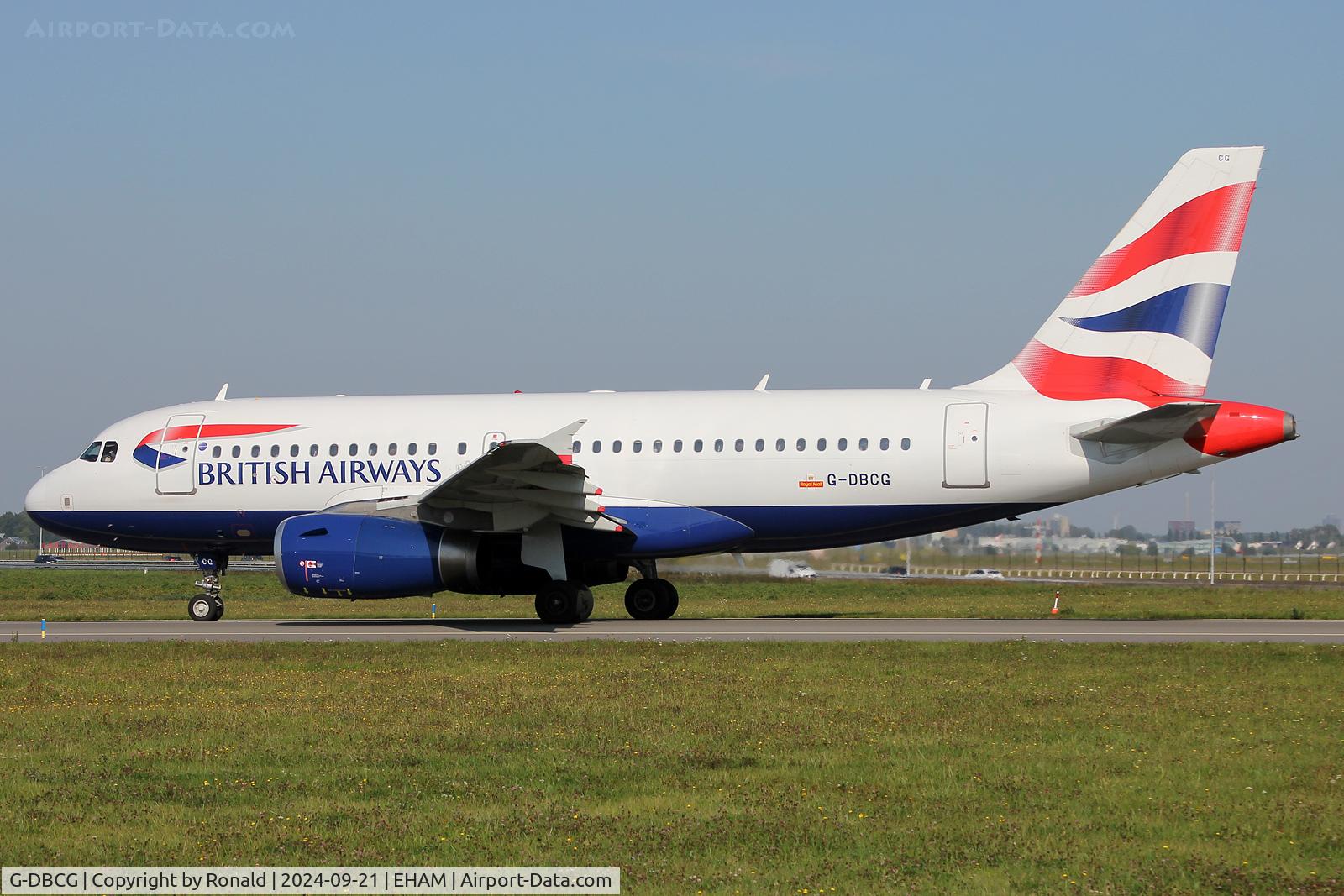 G-DBCG, 2005 Airbus A319-131 C/N 2694, at eham