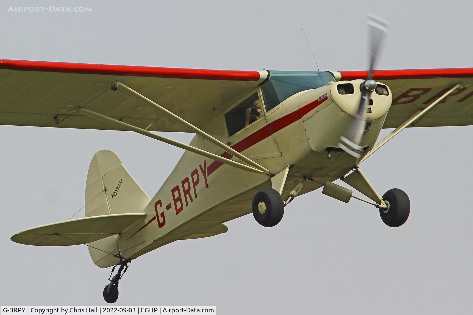 G-BRPY, 1948 Piper PA-15 Vagabond Vagabond C/N 15-141, LAA fly in, Popham