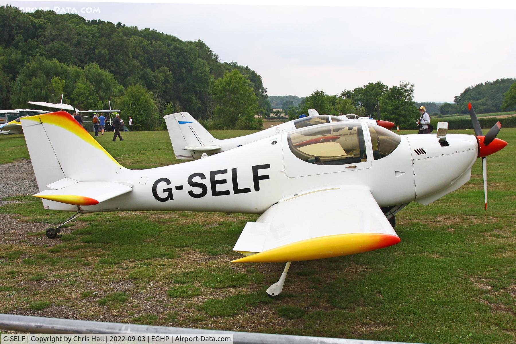 G-SELF, 2004 Europa Monowheel C/N PFA 247-12996, LAA fly in, Popham