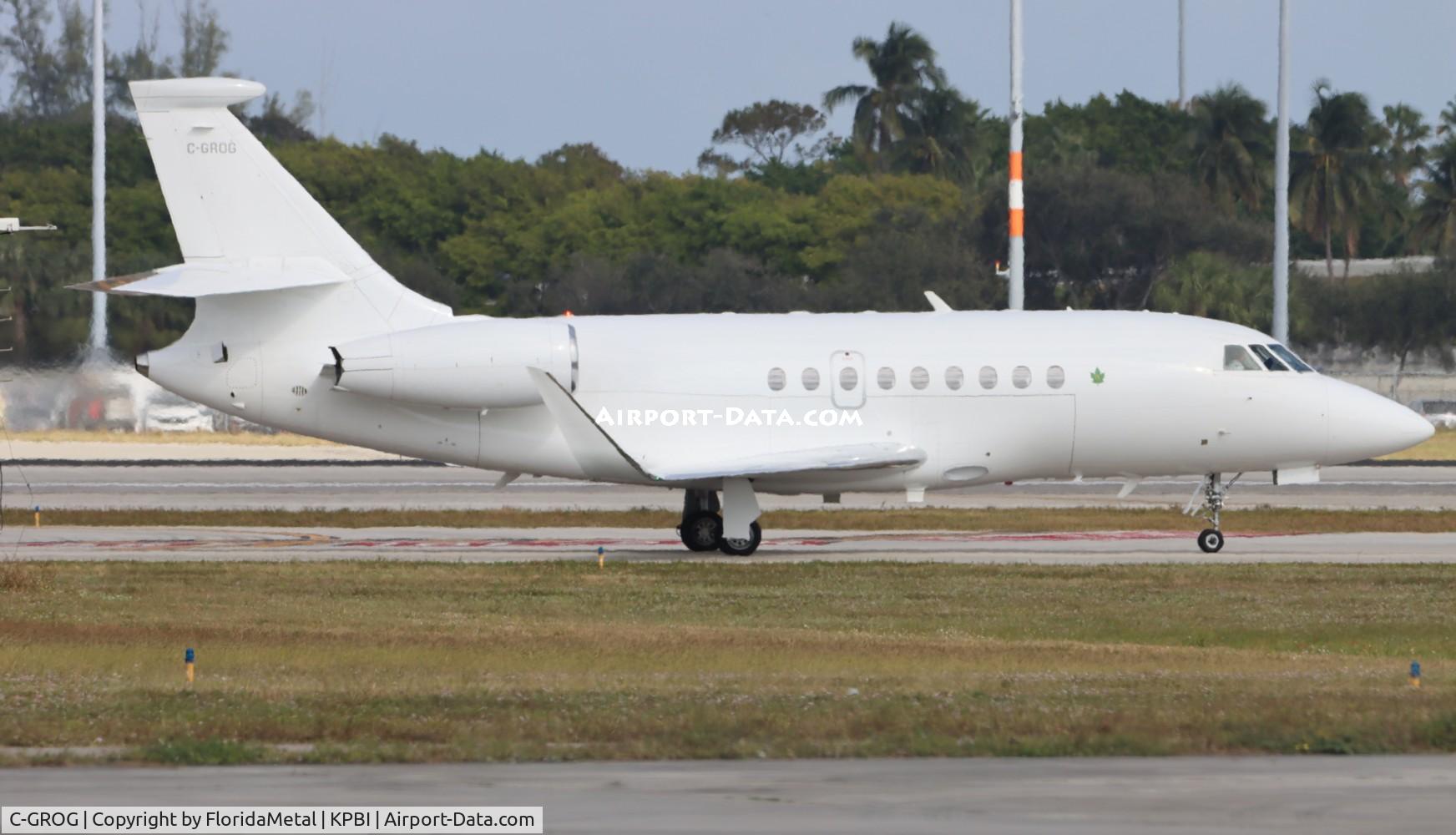 C-GROG, 2018 Dassault Falcon 2000EX C/N 341, Falcon 2000EX zx 