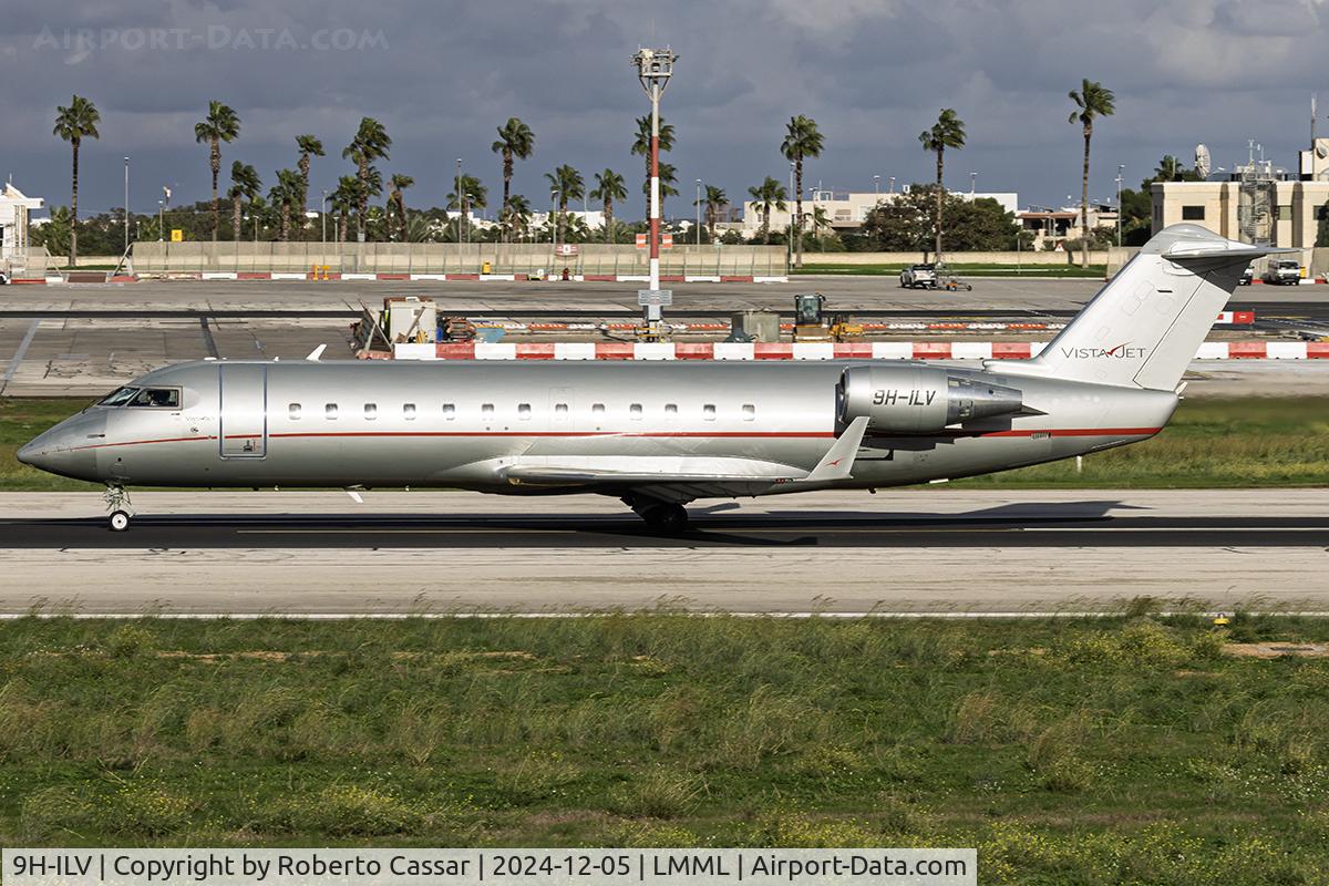 9H-ILV, 2008 Bombardier Challenger 850 (CL-600-2B19) C/N 8082, Runway 31