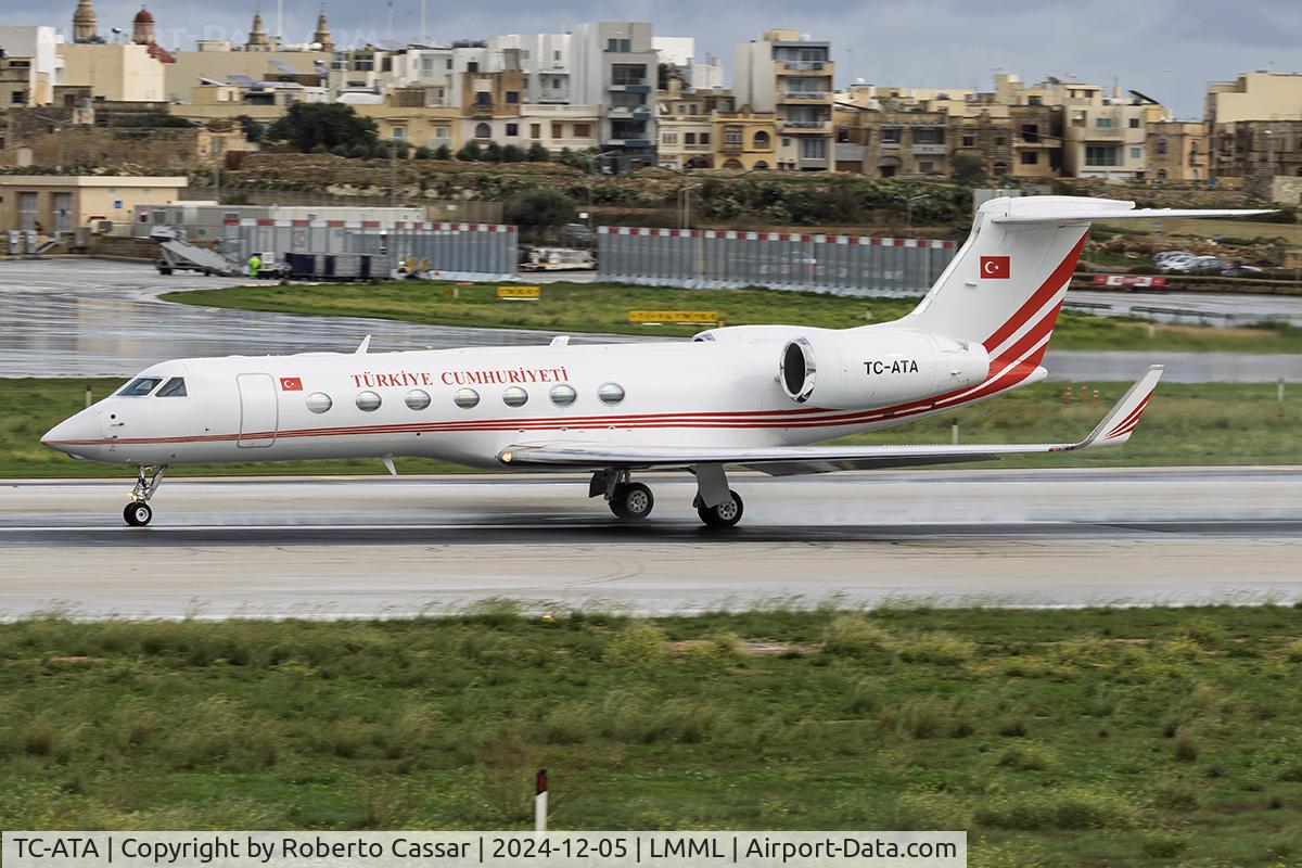 TC-ATA, 2011 Gulfstream Aerospace GV-SP (G550) C/N 5346, OSCE Summit 2024