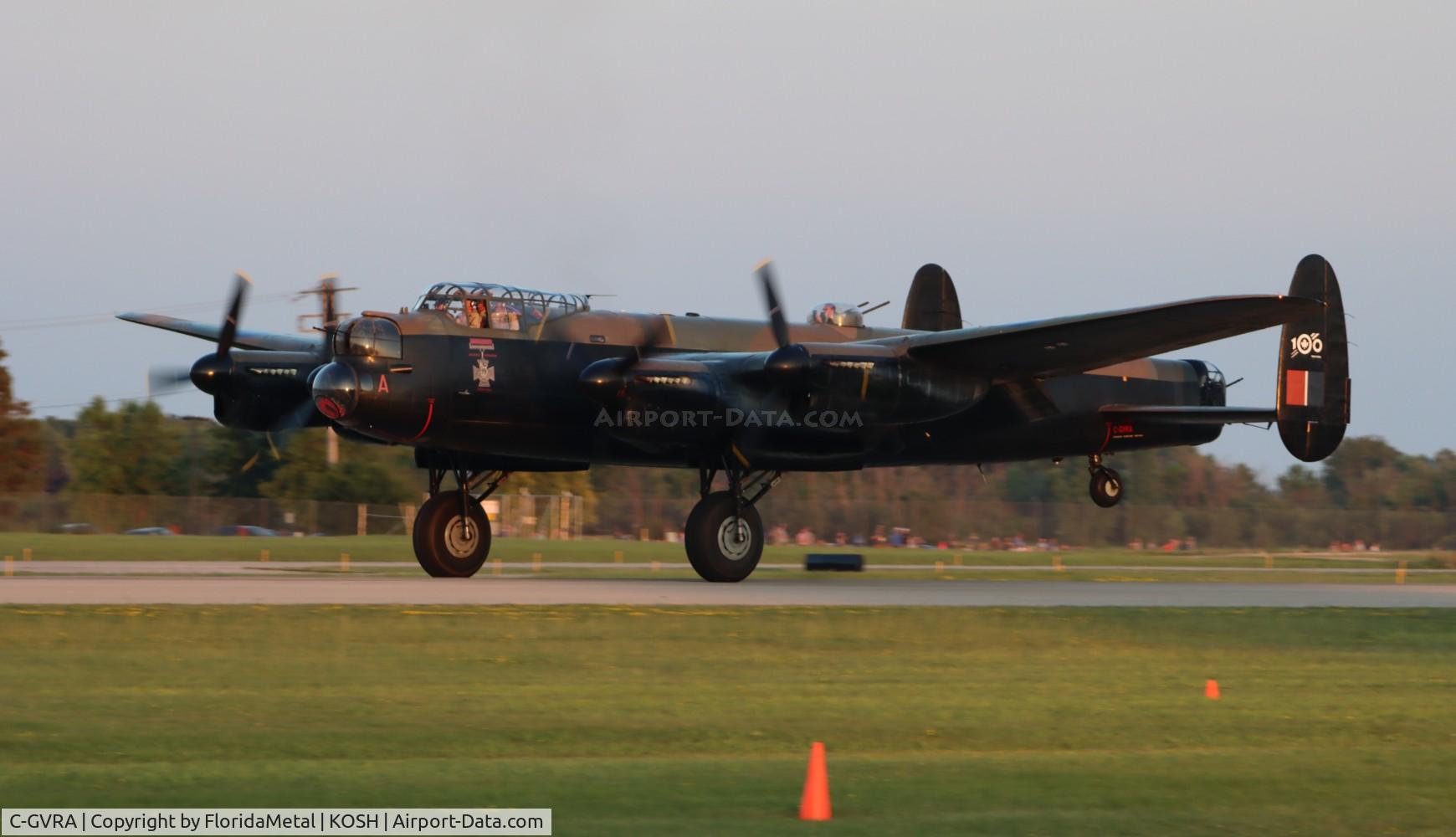 C-GVRA, 1945 Victory Aircraft Avro 683 Lancaster BX C/N FM 213 (3414), Lancaster zx 