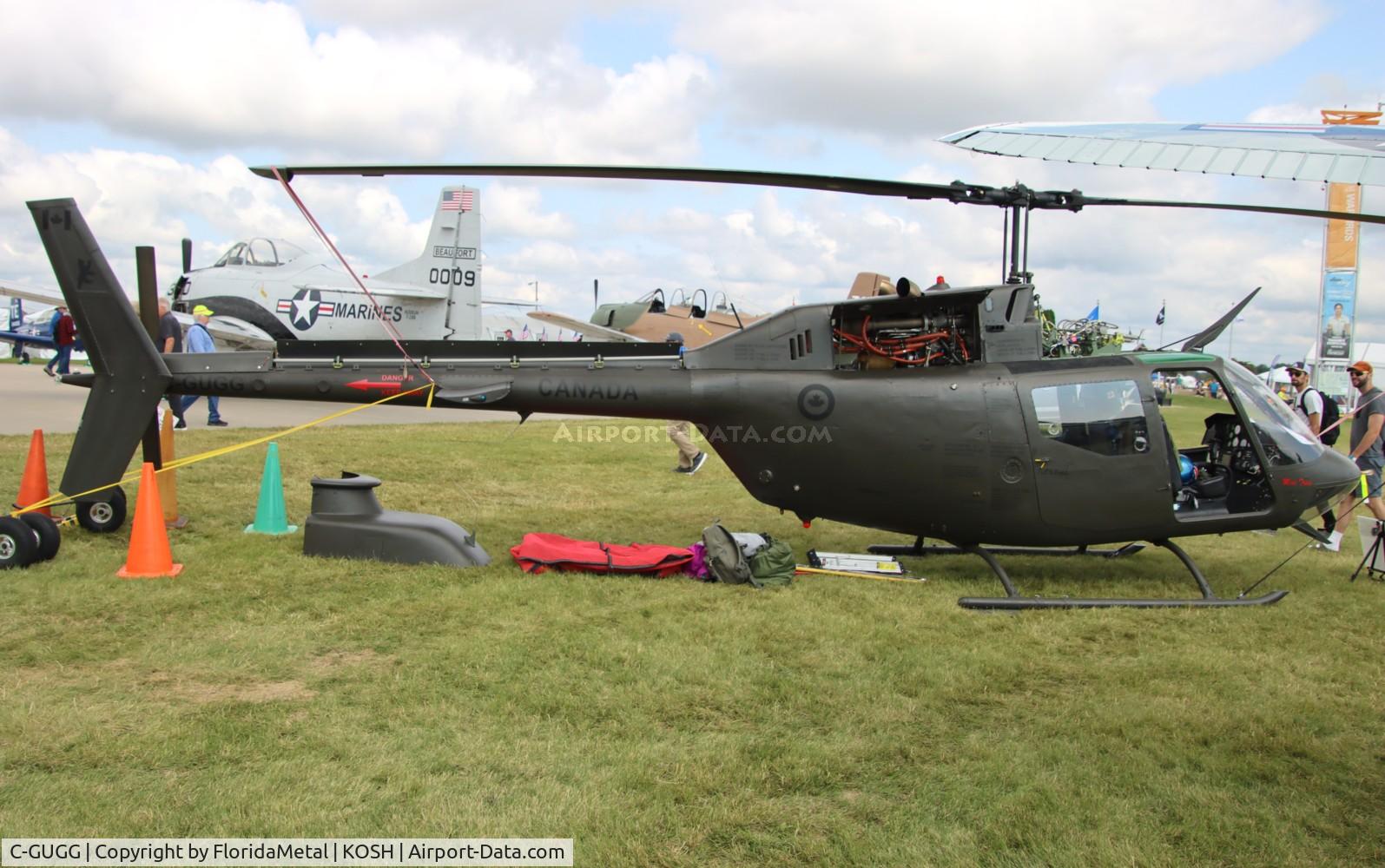 C-GUGG, 1970 Bell OH-58A Kiowa C/N 40665, OH-58 zx 