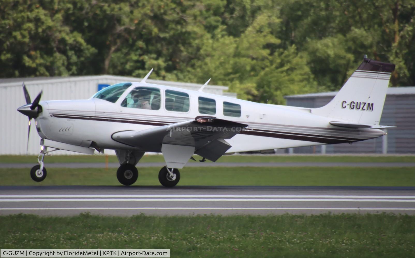 C-GUZM, 1977 Beech A36 Bonanza 36 C/N E-1109, Beech A36 zx 