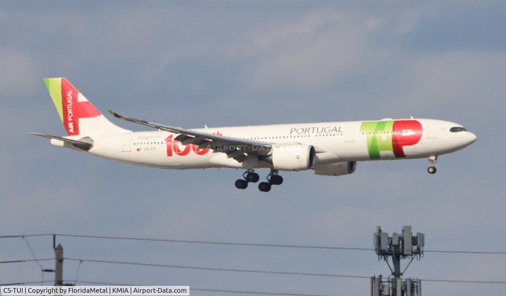CS-TUI, 2019 Airbus A330-941 C/N 1908, TAP A339 zx lis, lppt-mia