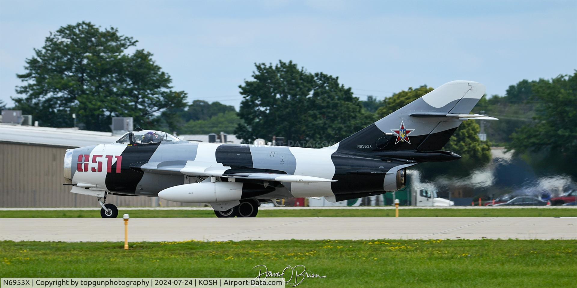 N6953X, PZL-Mielec Lim-6 (MiG-17) C/N 1J0511, Former Heavy Metal Mig-17
