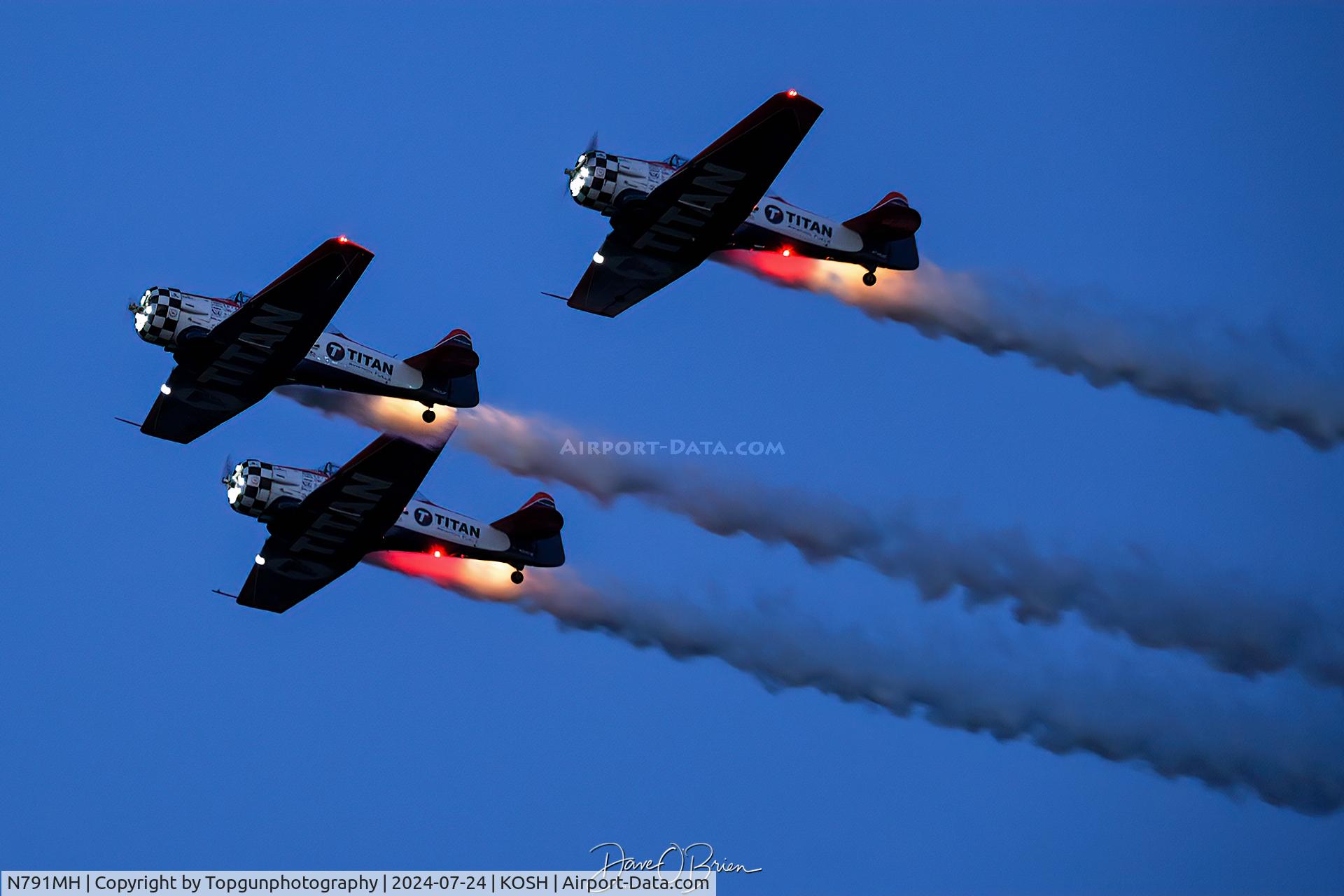 N791MH, 1951 North American T-6G Texan C/N 182-478, OSHKOSH 24